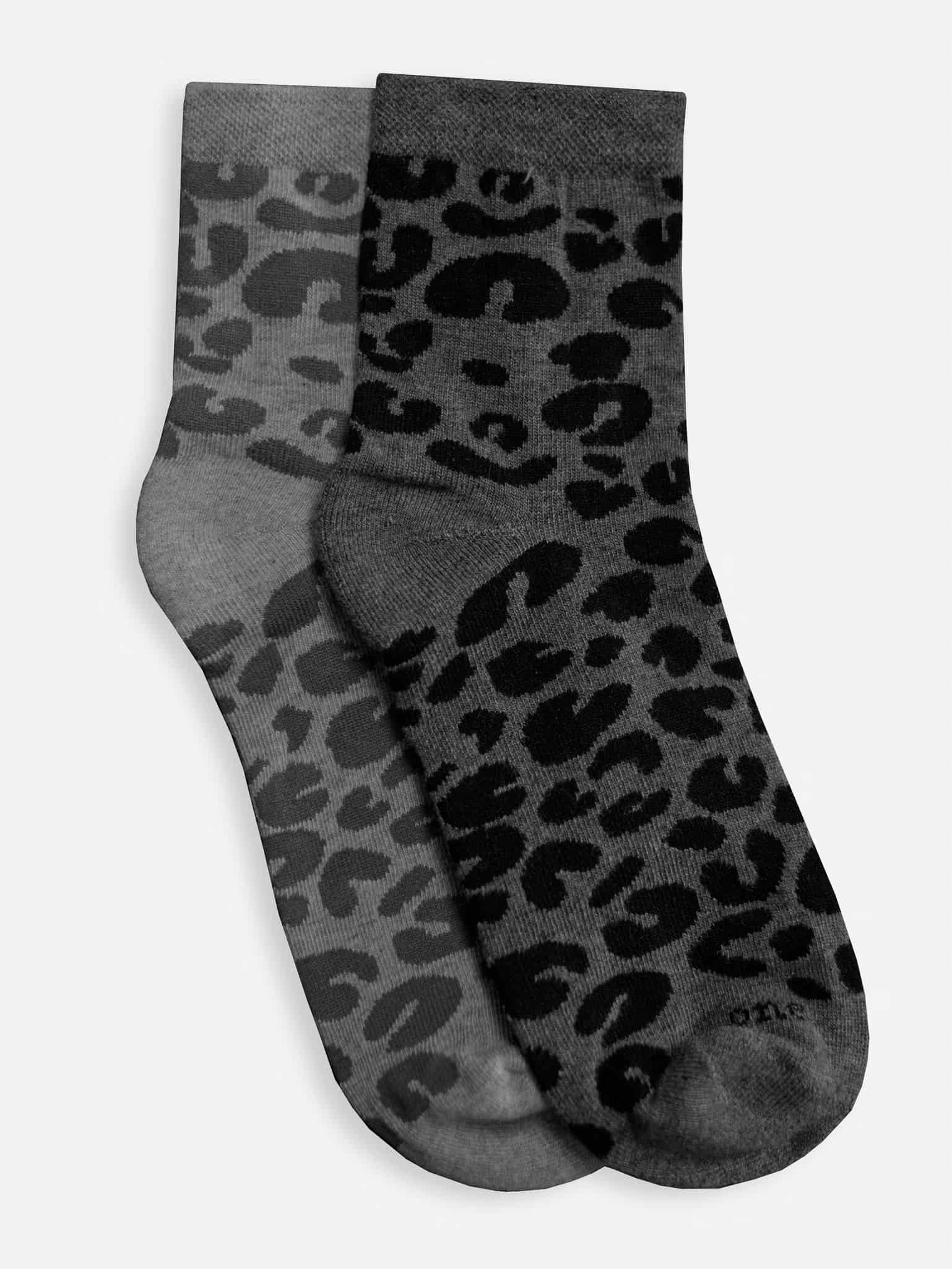 PRINT MIDI SOCKS PACK X2 - BLACK & GRAY - miniatura 8