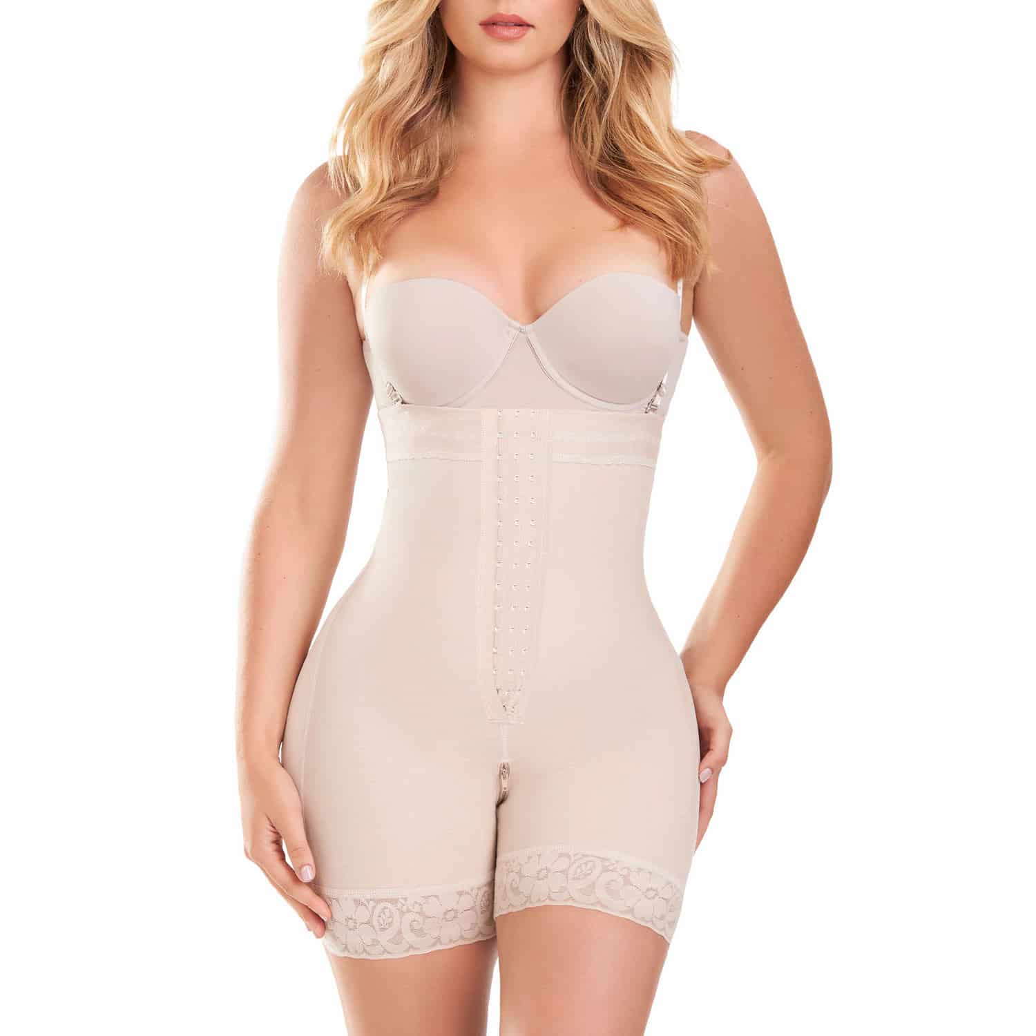 Faja Colombiana Strapless BrocheTipo Short Power Secret Mujer - miniatura 17