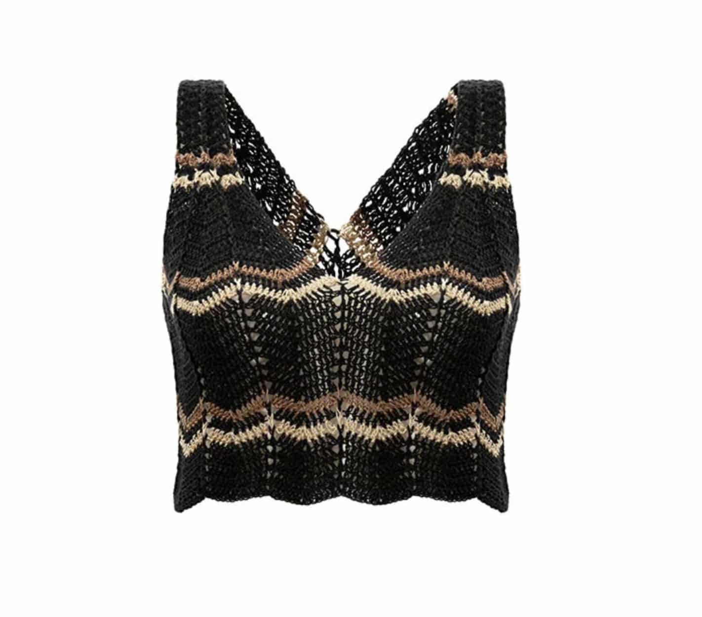 Salinas Multicolor Crop Top - miniatura 4