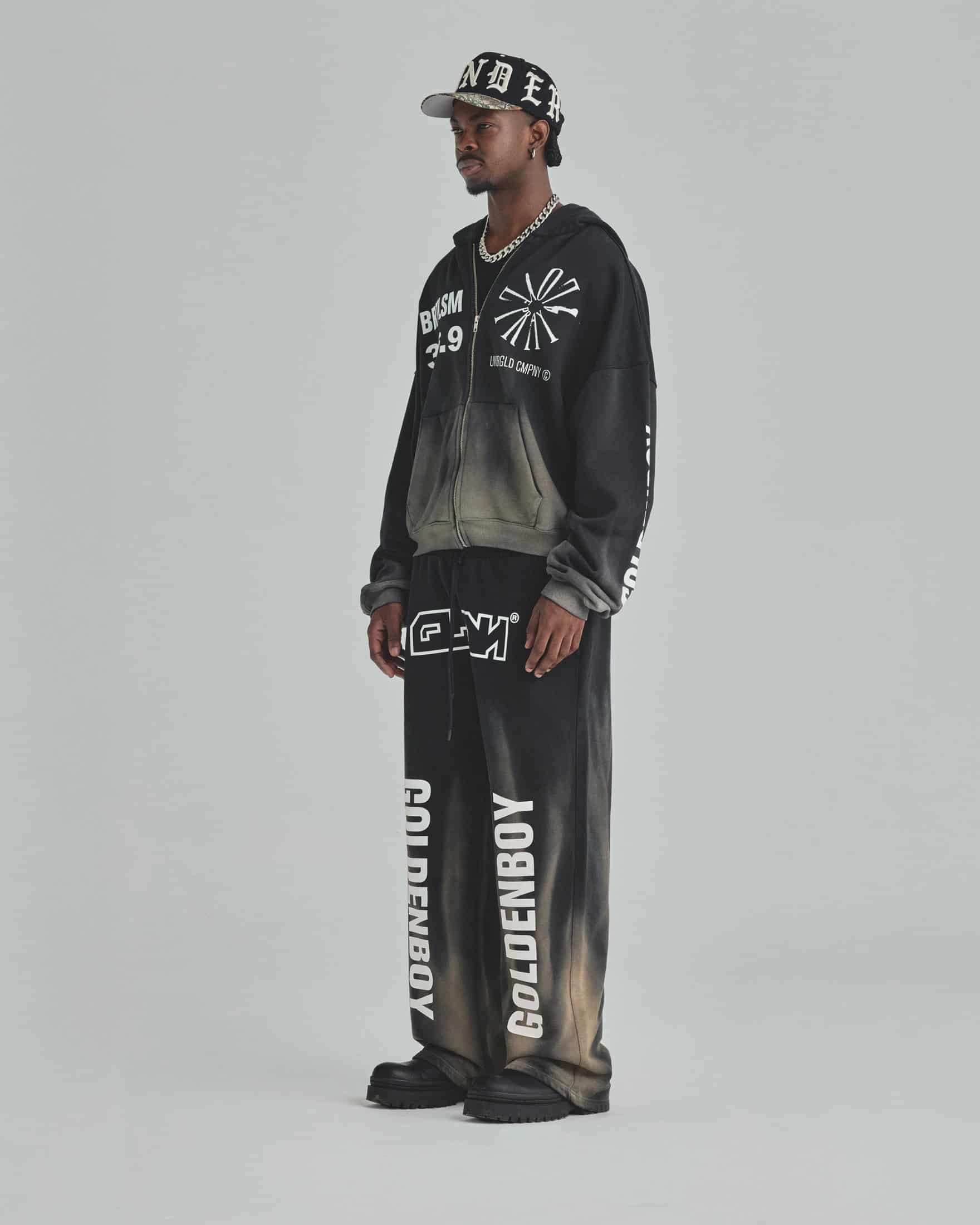 Spring Pray 4 Love Straight Pants Sandblast Gray Flame - miniatura 6