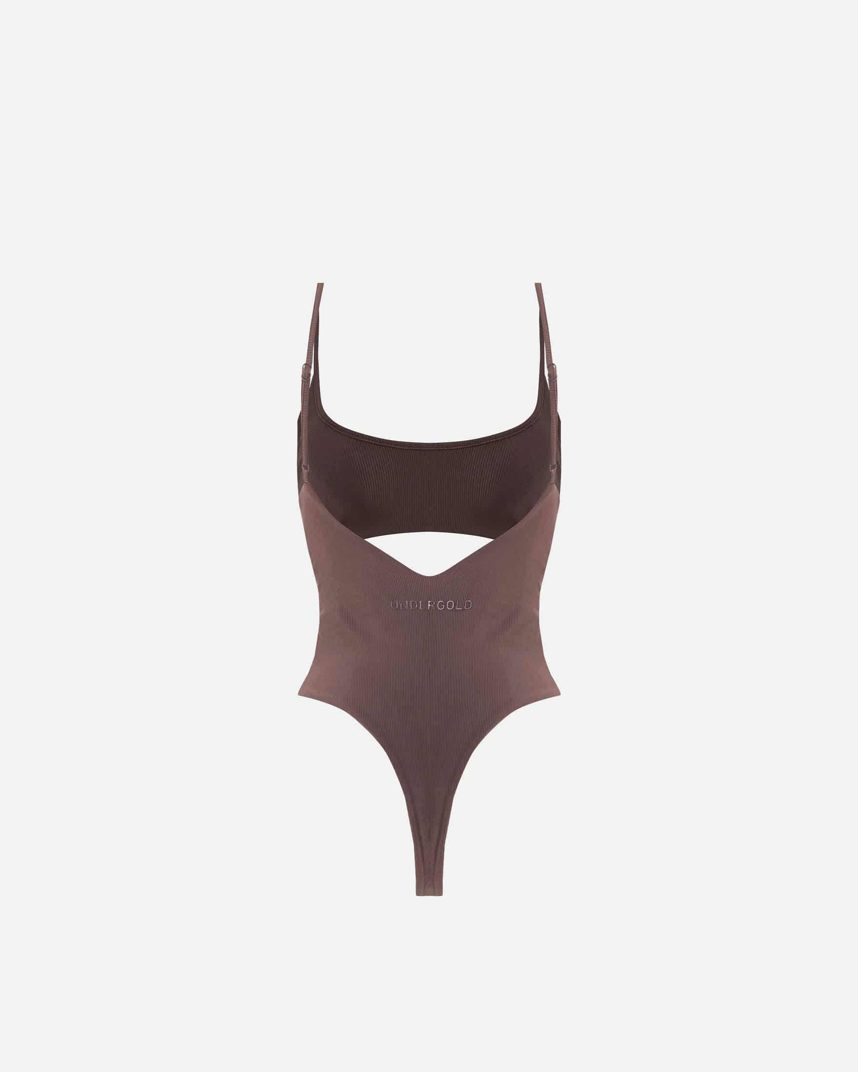 Basics Bodysuit Brown - miniatura 3