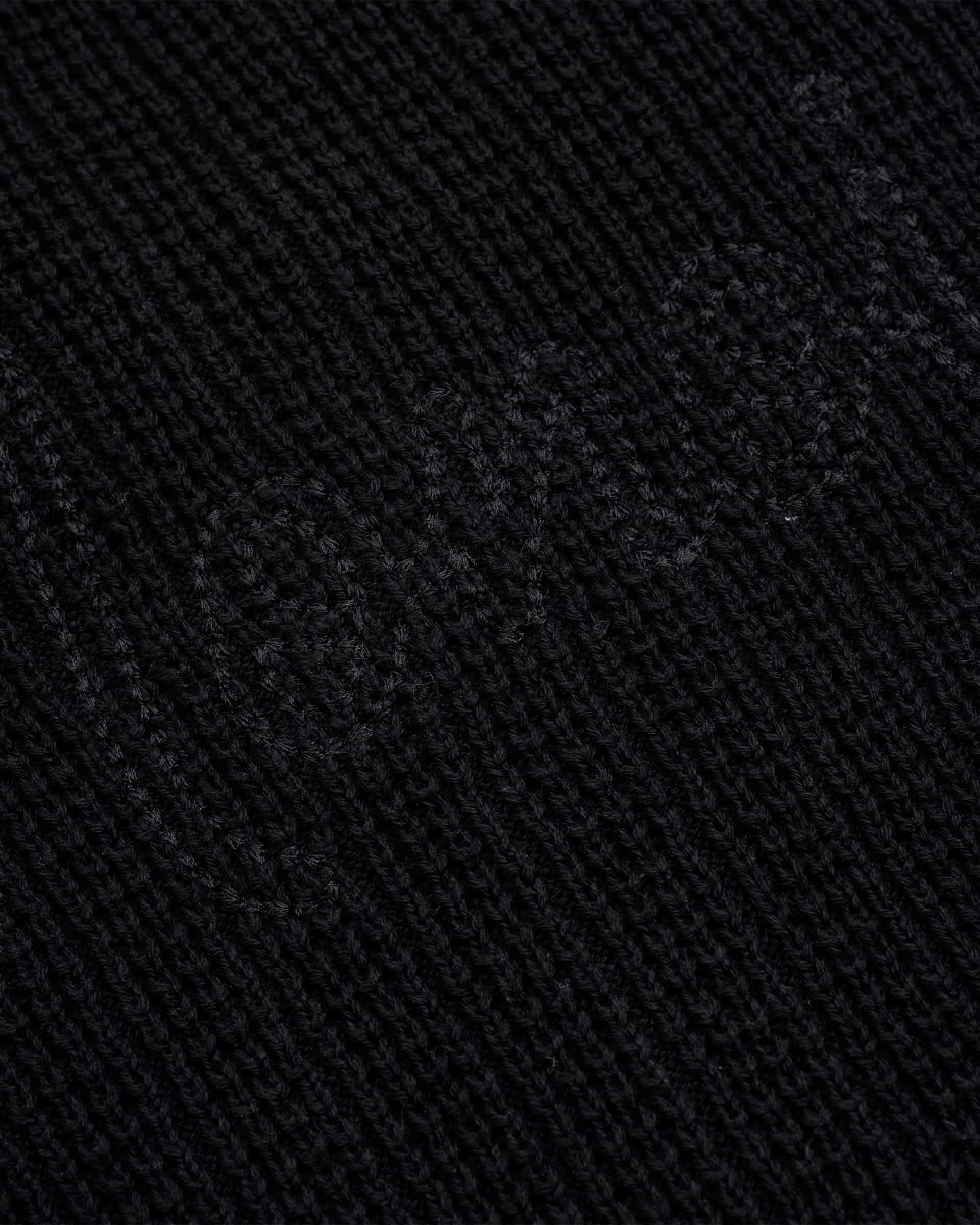 Zip Up Knit Bomber Jacket - Negro - miniatura 6