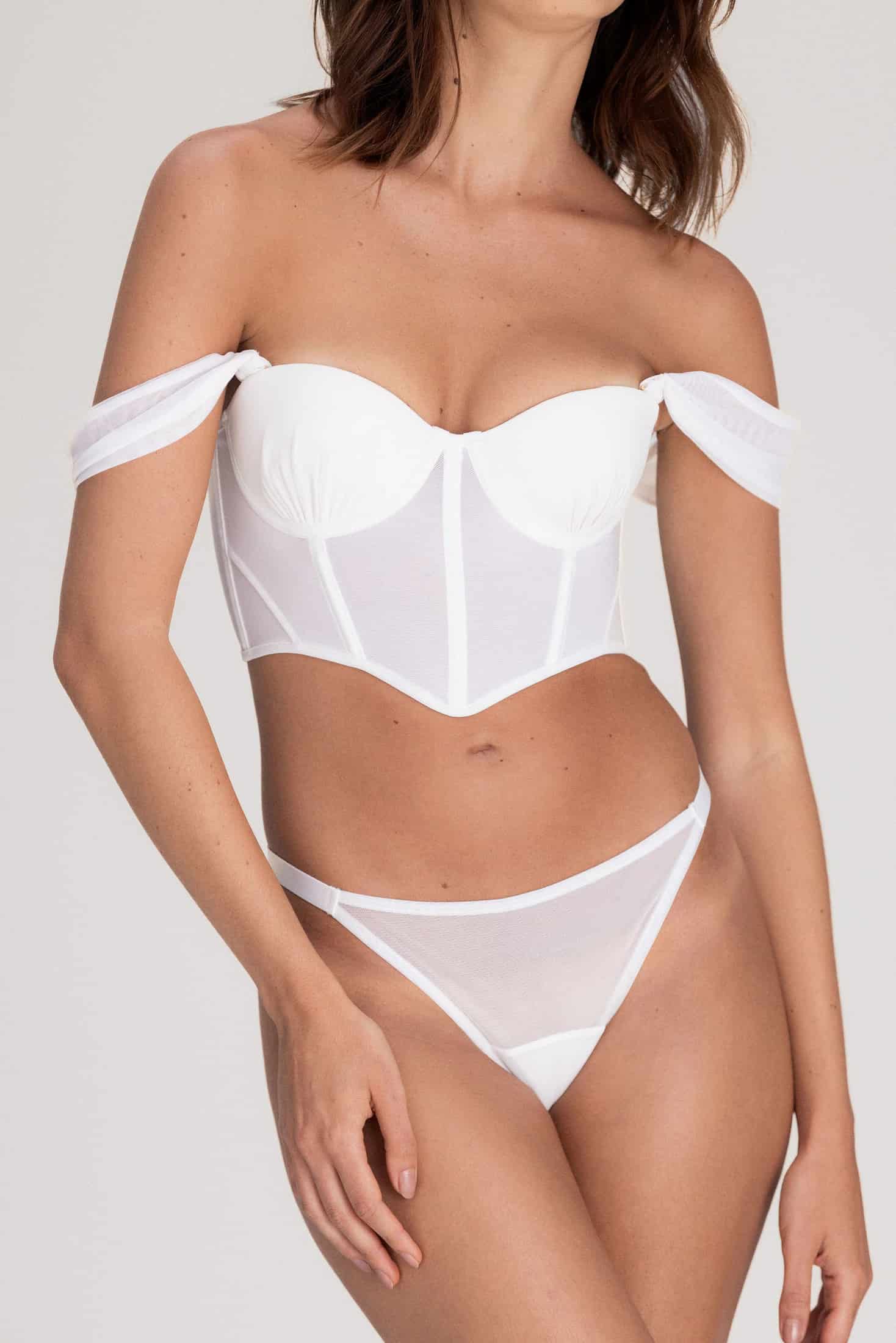 SET CROP TOP AISA MARFIL - miniatura 3