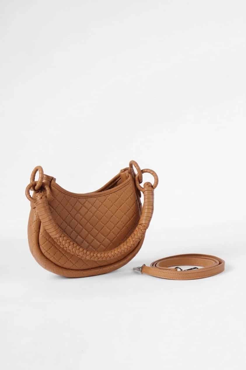 Saddle Mini, Shoulder Bag - Honey - miniatura 3