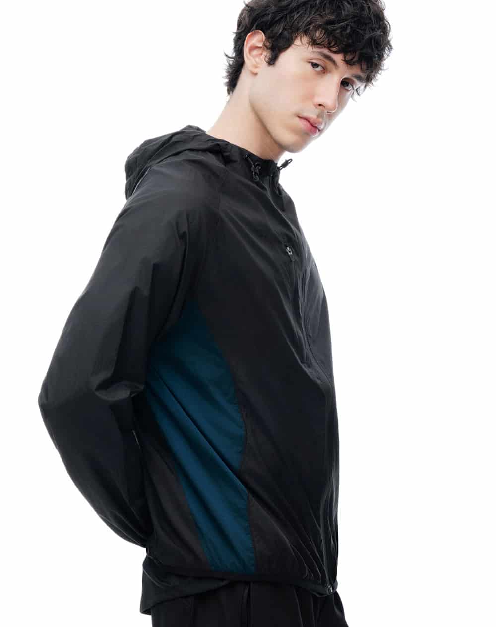 Chaqueta regular liviana negro hombre - miniatura 3