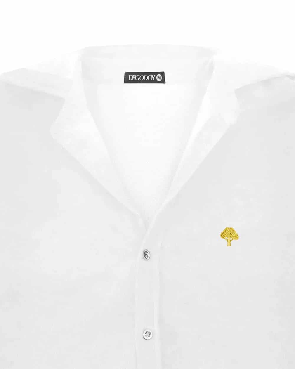 Camisa Clasica Pana Blanca - miniatura 4