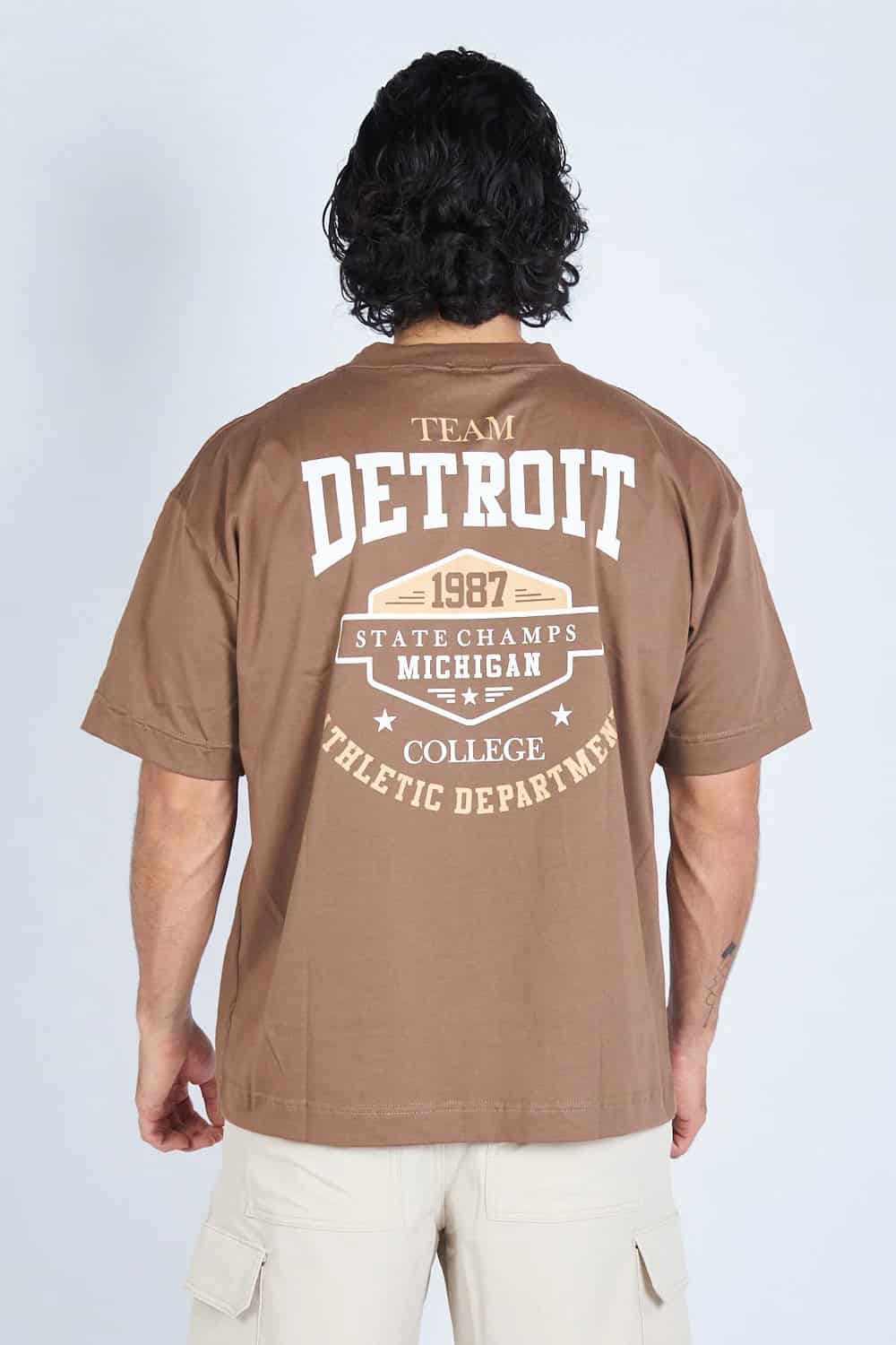 Camiseta oversize DETROIT CAFE | DROP 03 | - miniatura 5