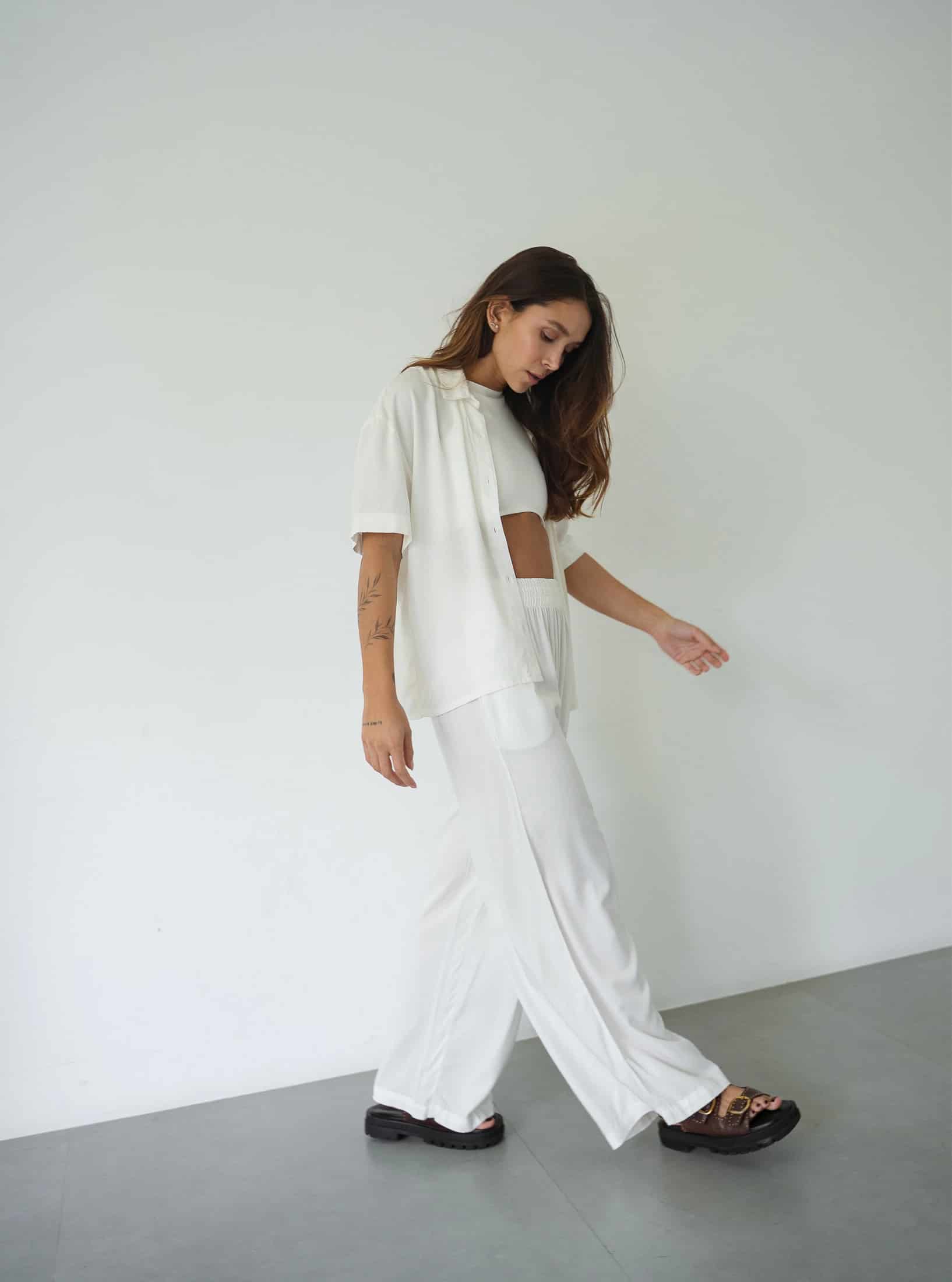 Set Breezy Creamy Palazzo - miniatura 3