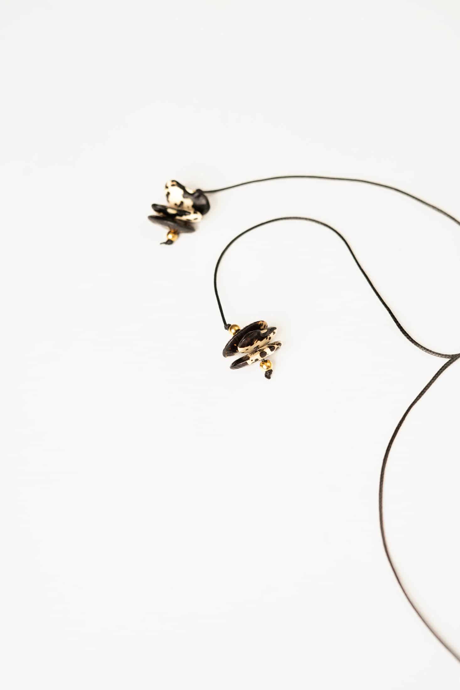 Collar Fruto Fríjol Dálmata - miniatura 3
