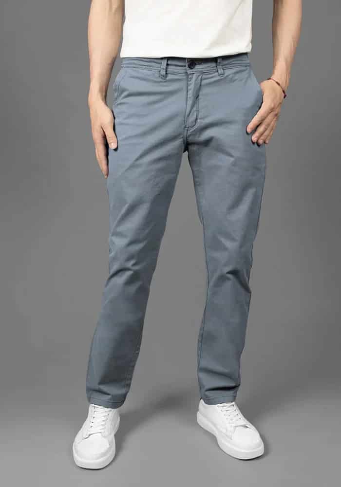 Pantalón Dril Para Hombre, Colores Clásicos - miniatura 2