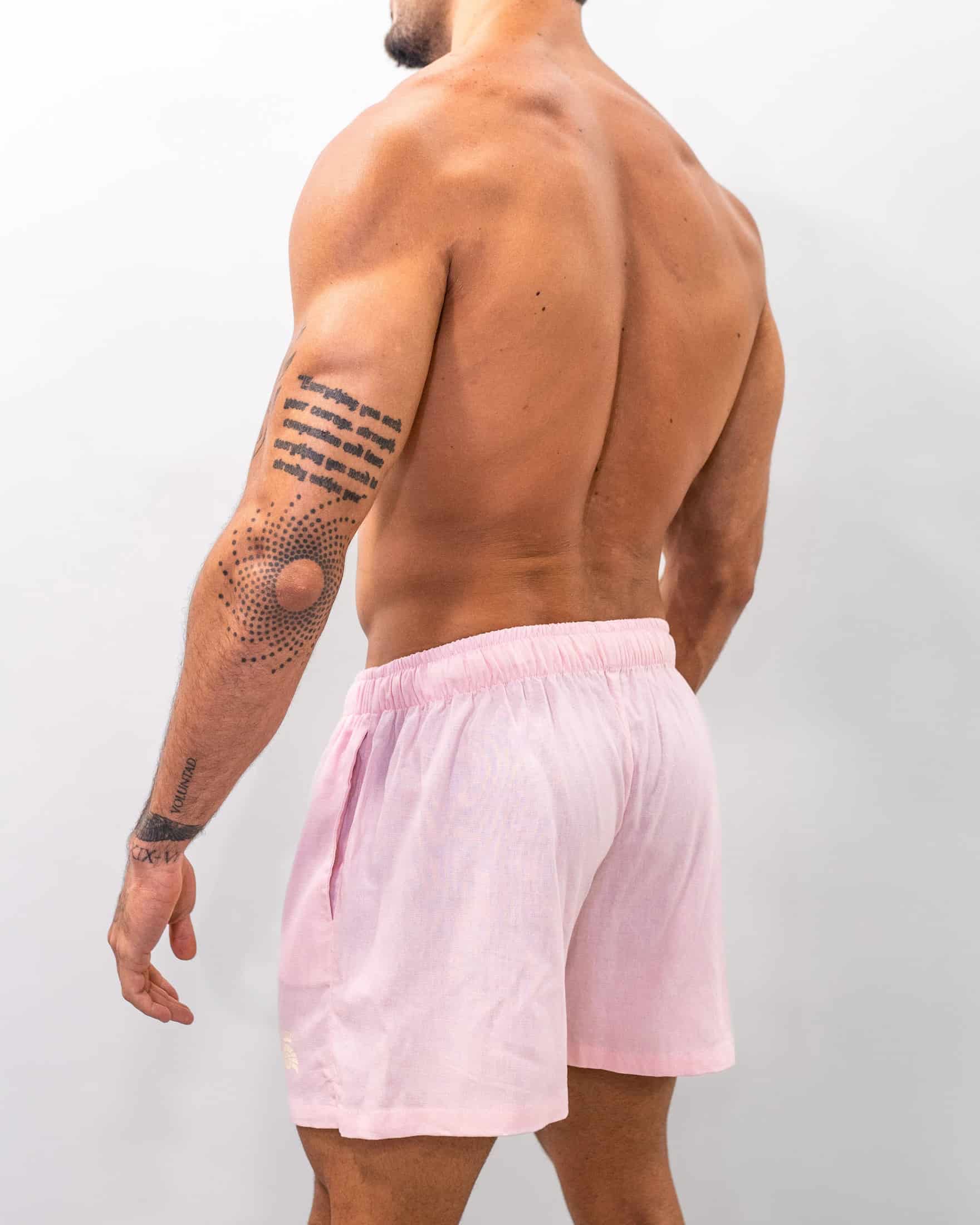 Short Lino Rosa - miniatura 3
