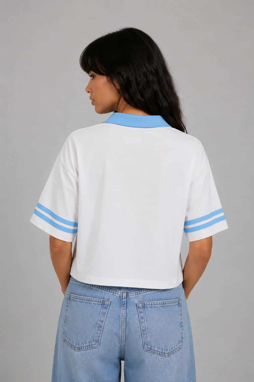 Camiseta Boxy Flor-Blanca - miniatura 4