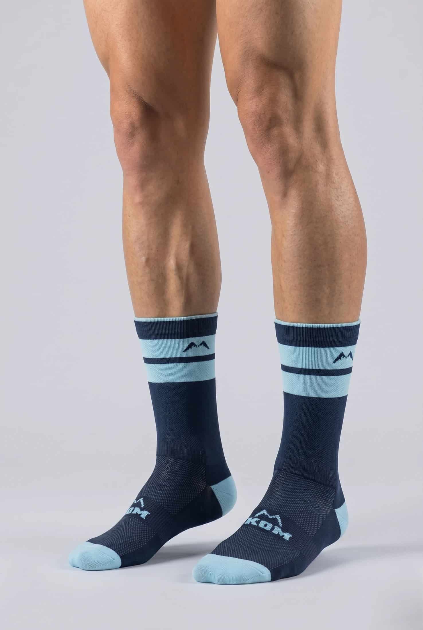 Medias KOM Dúo Stripe | Ciclismo y Running - miniatura 1