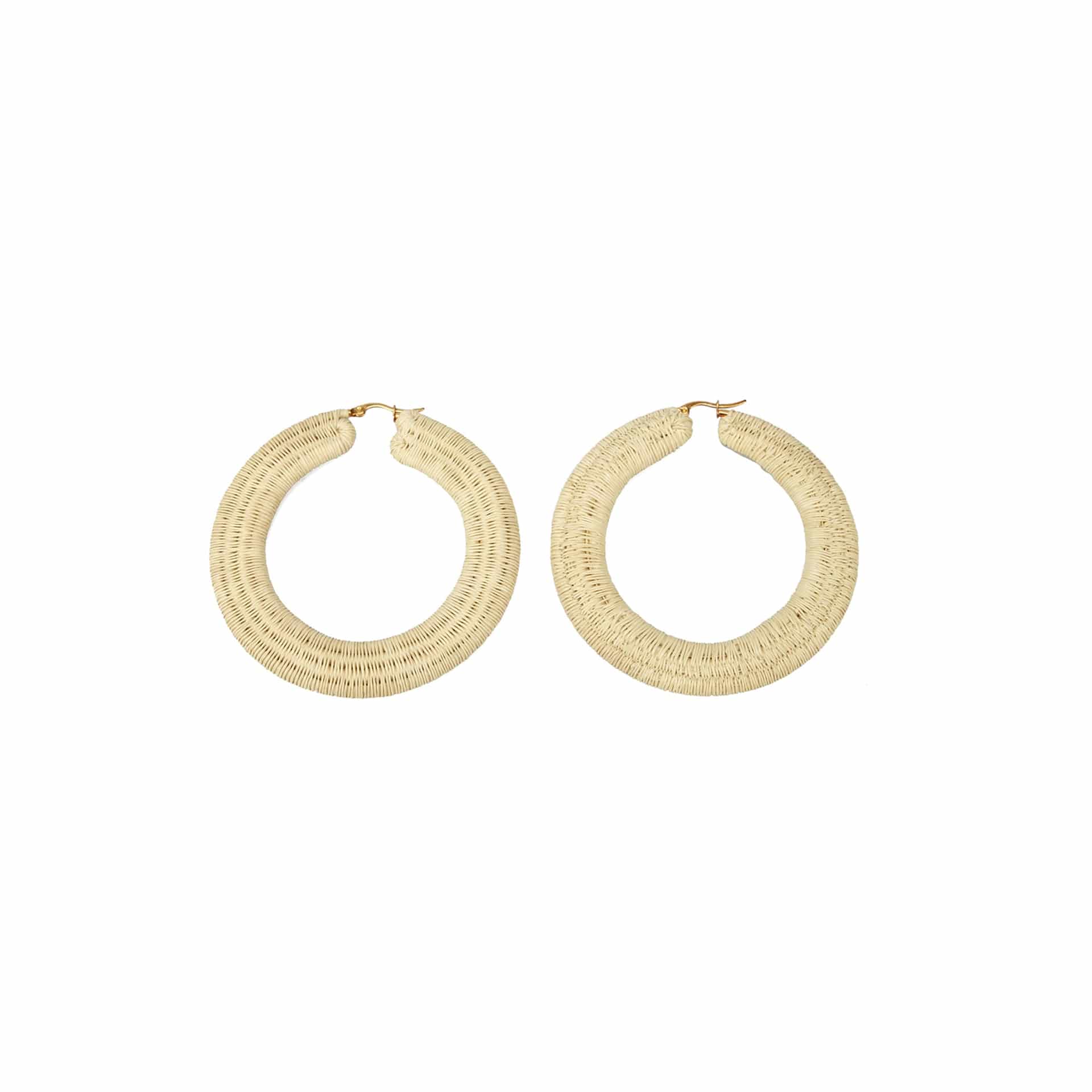 Aretes Werregue Beige - miniatura 1