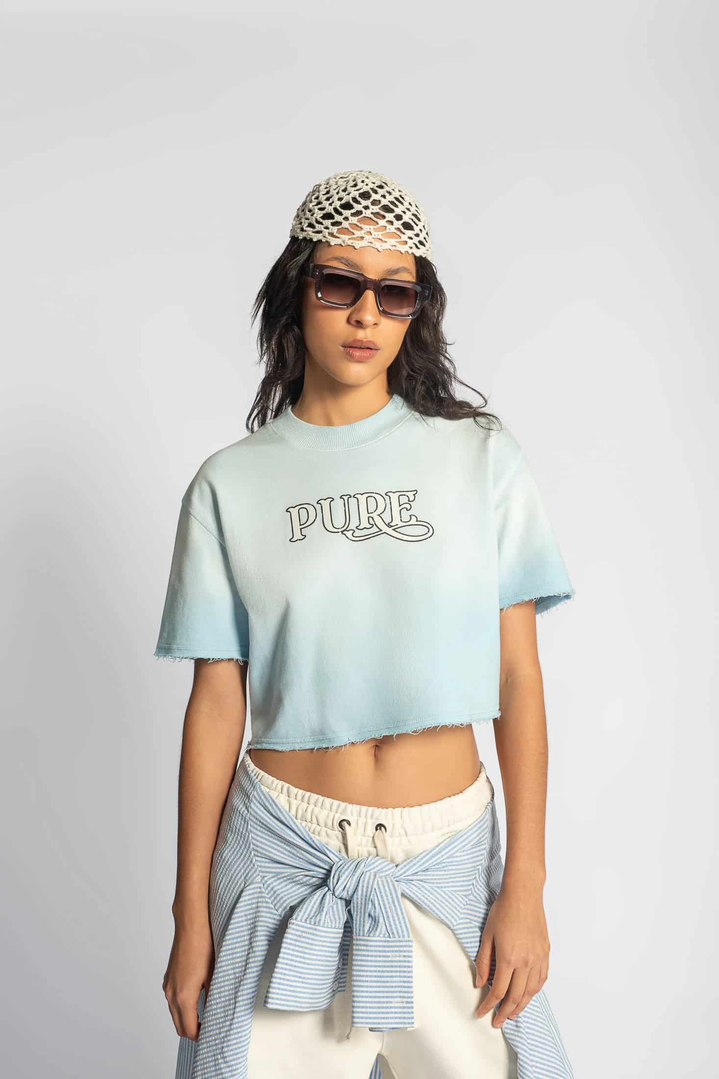 Before The West crop top - miniatura 2