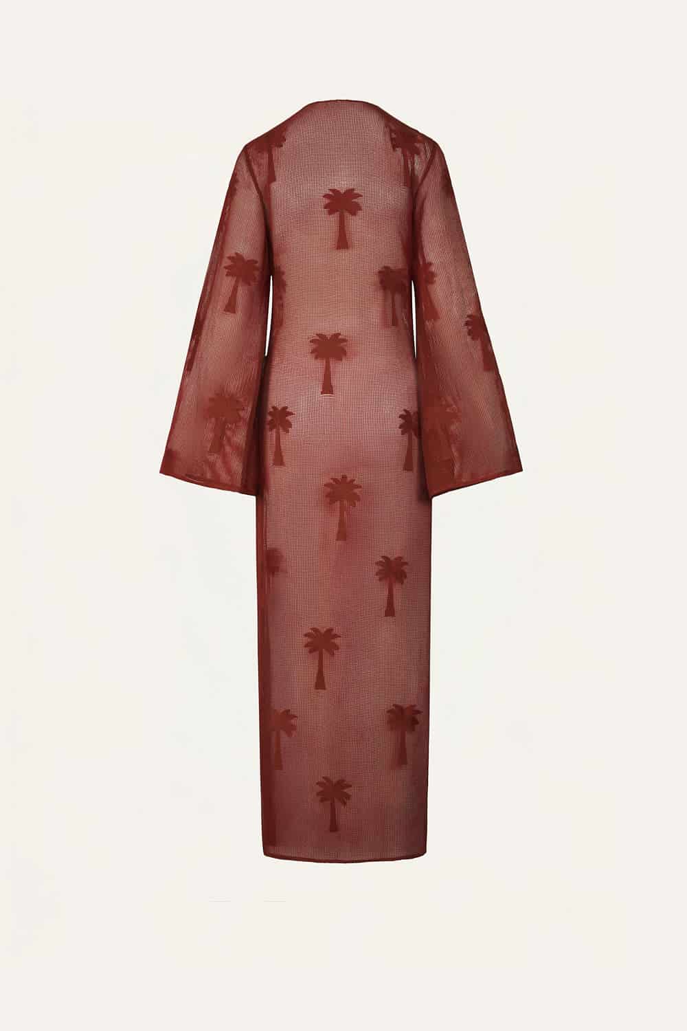 Palm Veil Tunic Dress - miniatura 3