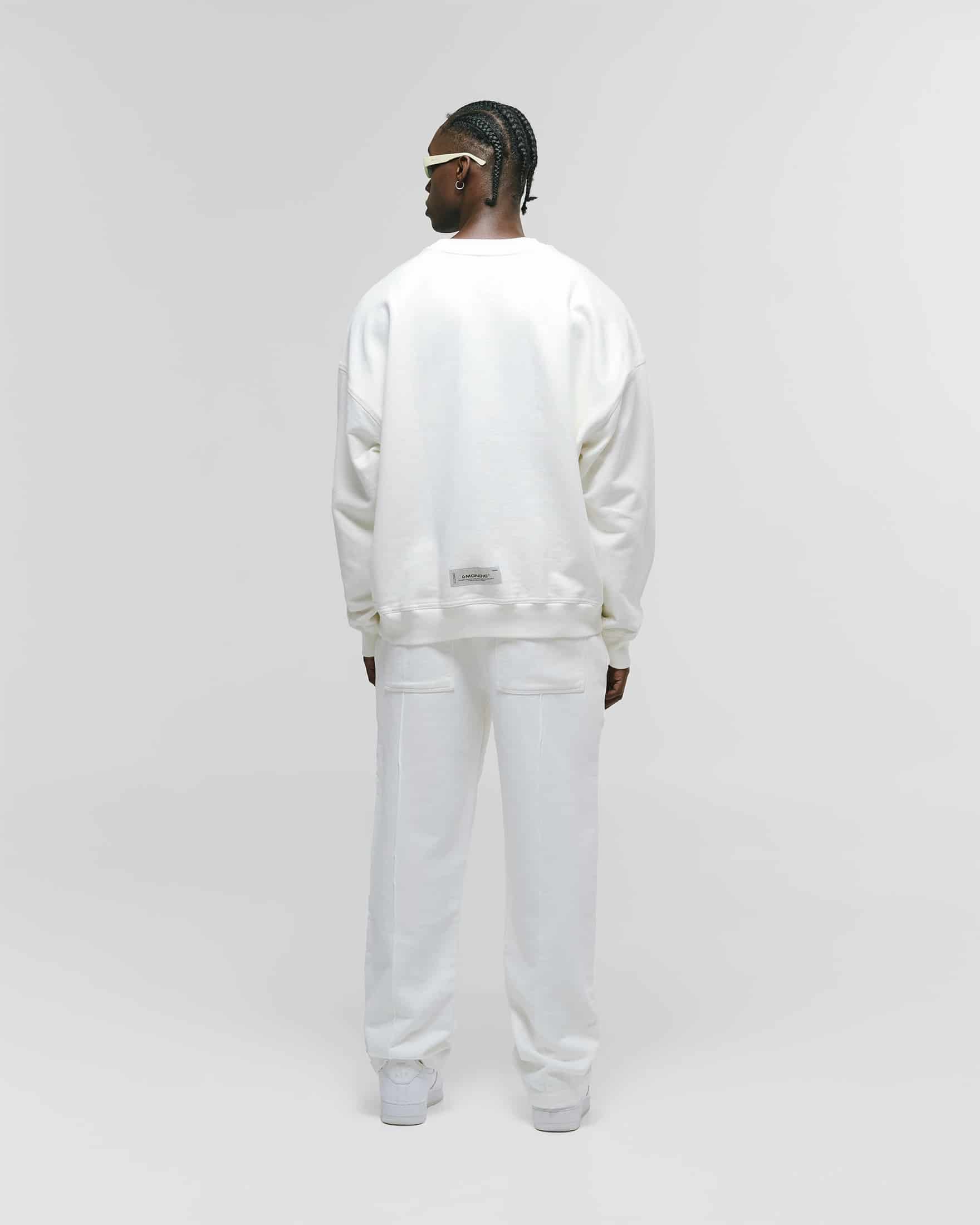 Crewneck Oversized Básico V3 - Off White - miniatura 4