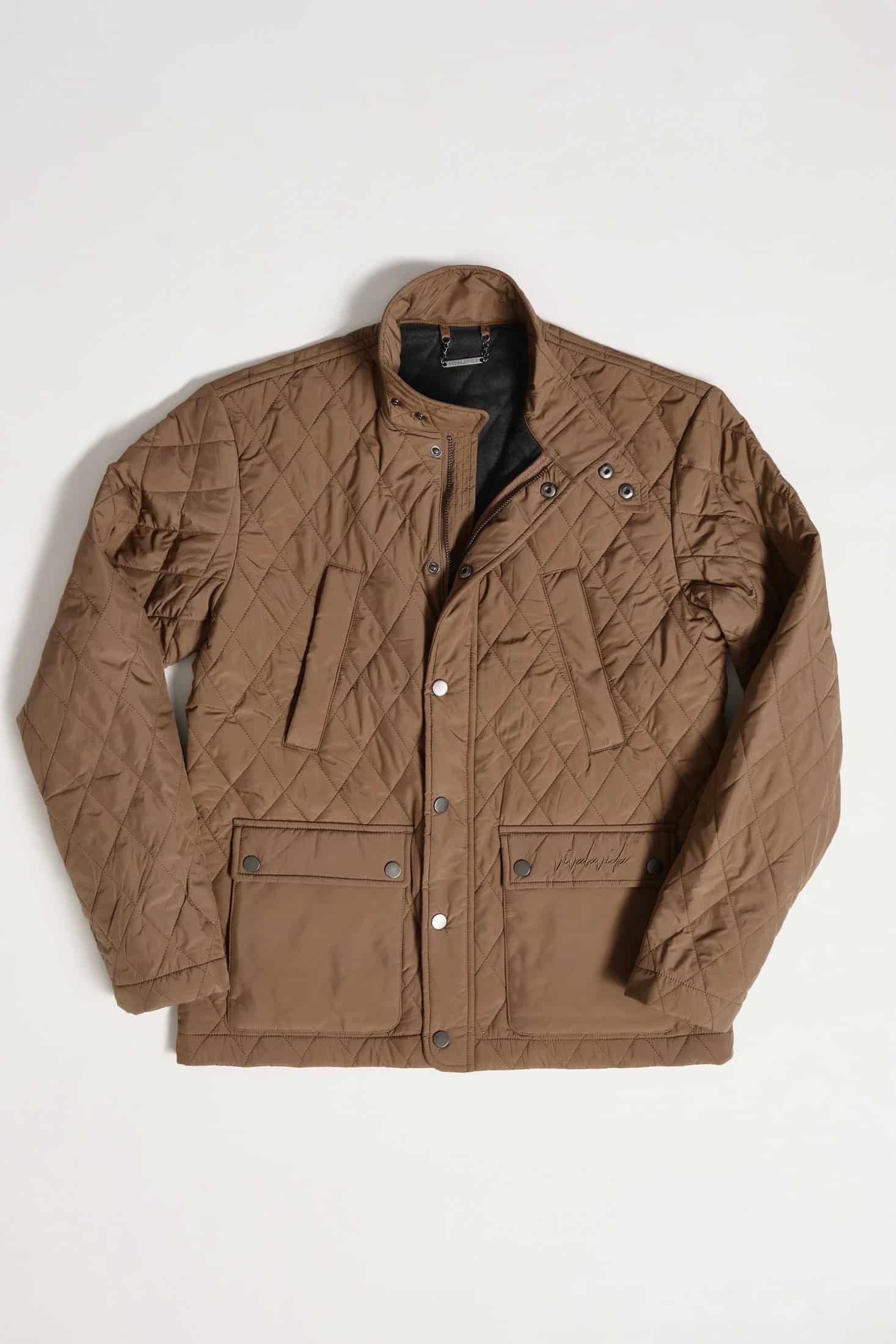 QUILTED JACKET MOCHA - miniatura 2