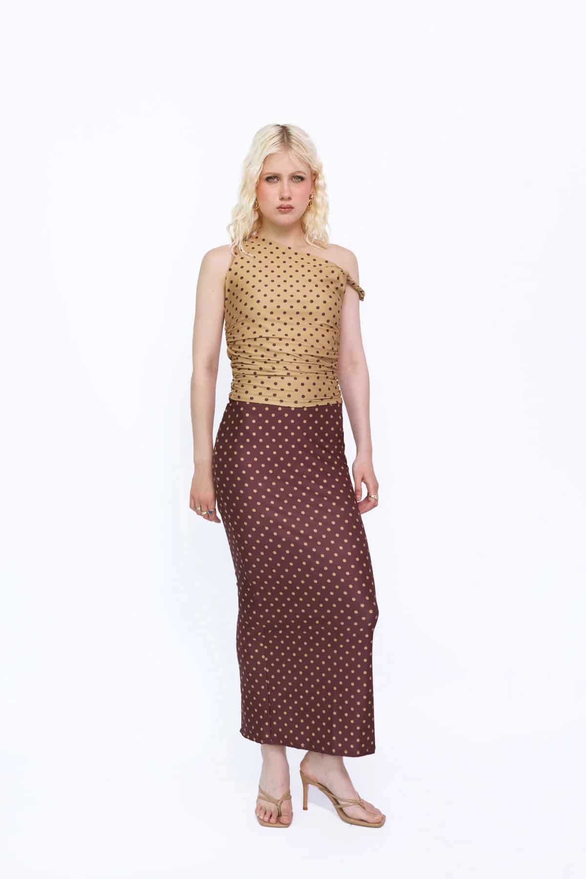 Assymetric Top in Polka Dots - miniatura 5