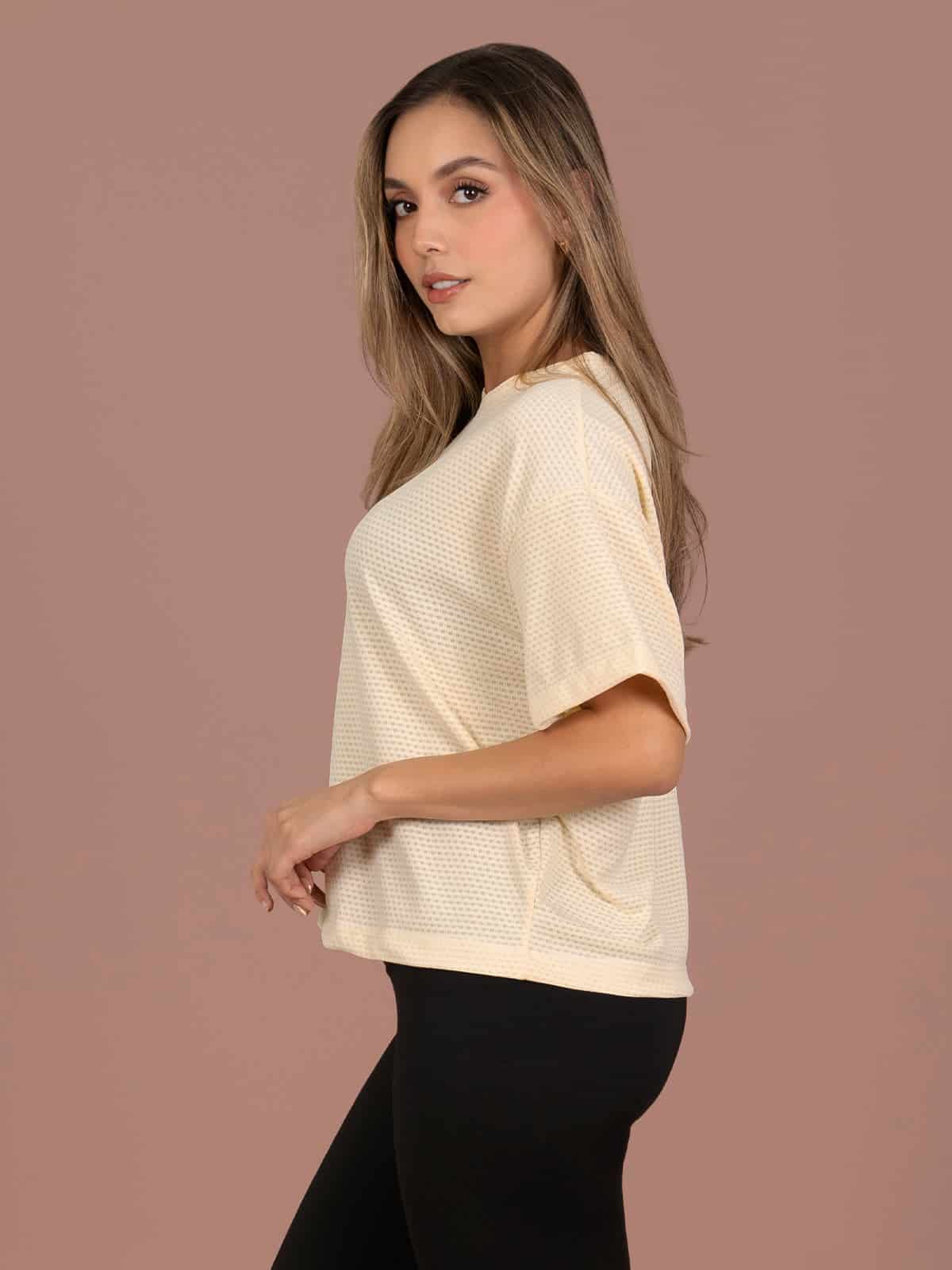 camiseta tulum panal yellow - miniatura 3