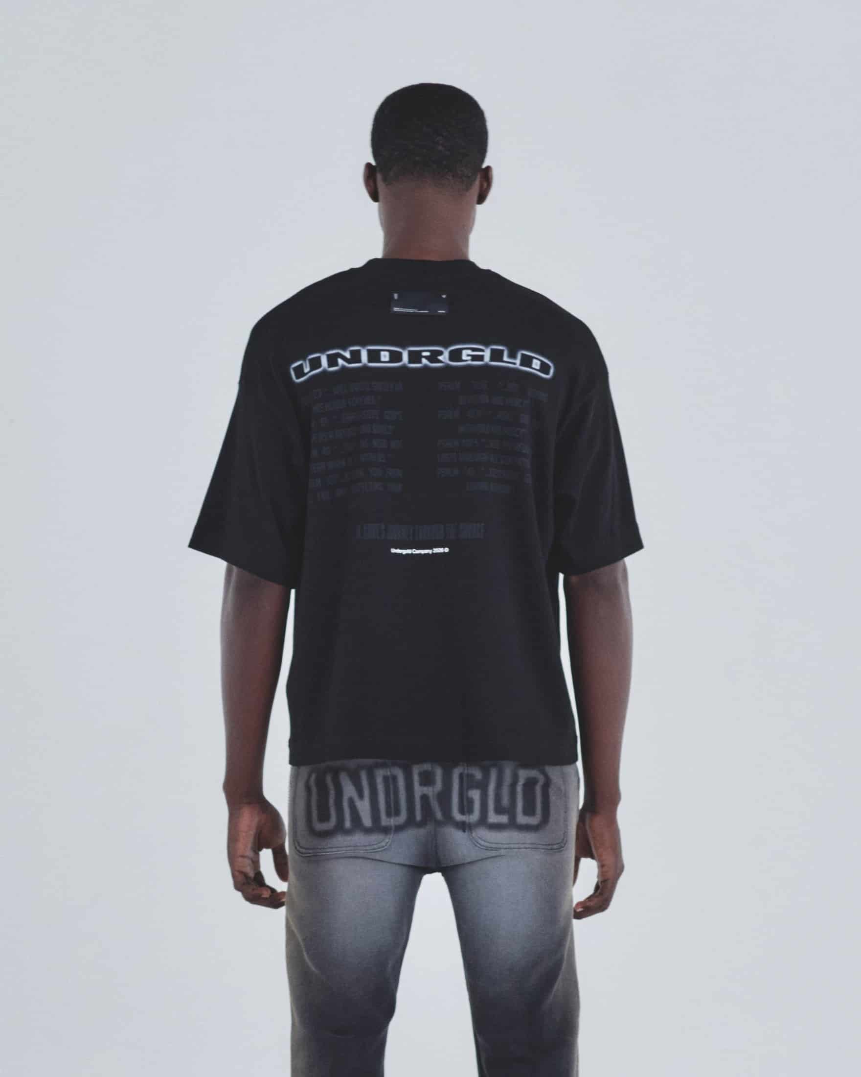 Holy State Journey Boxy Fit Tshirt Black - miniatura 7