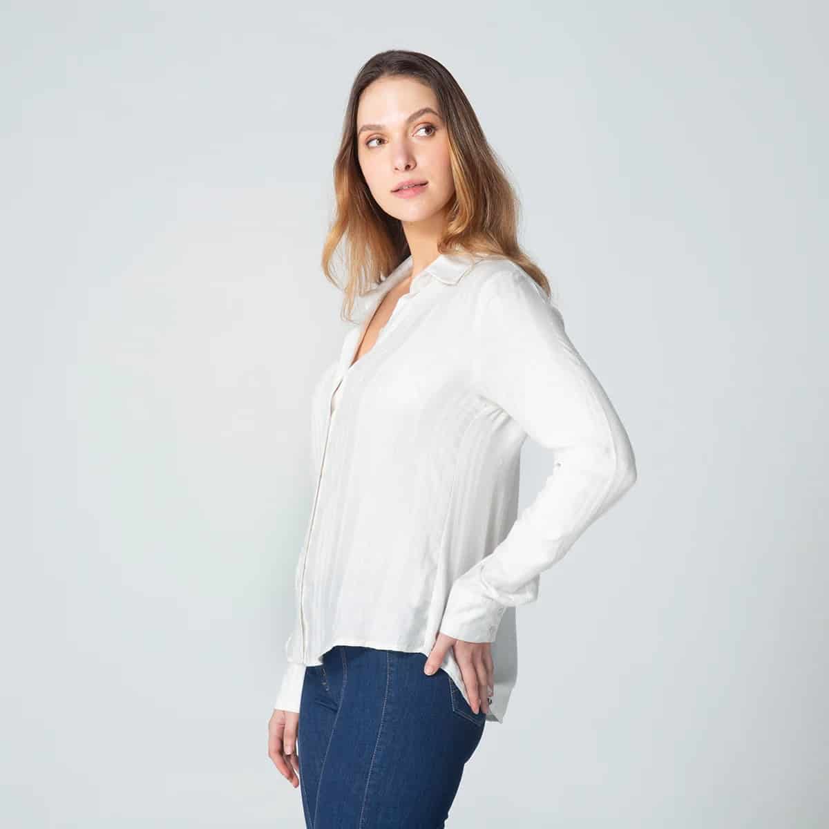 Blusa Camisera Slim Indiry - miniatura 4