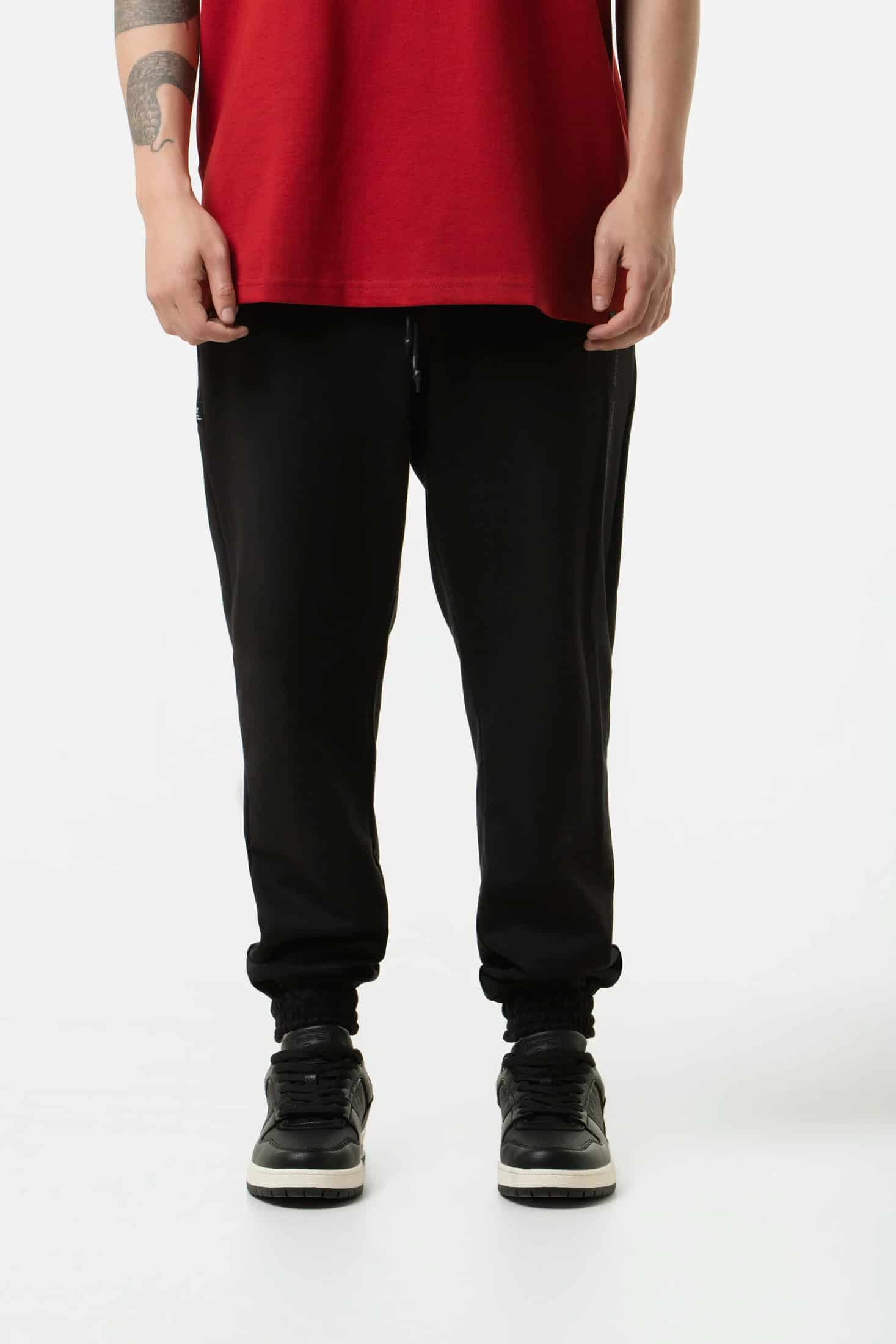 PANTALON JOGG COLOR NEGRO - miniatura 2