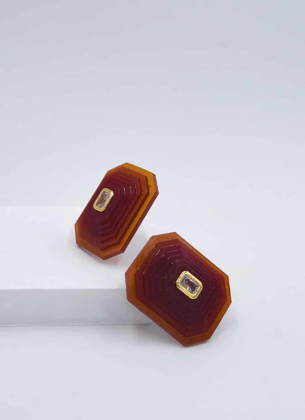 OTTAGONO - M EARRINGS - miniatura 3