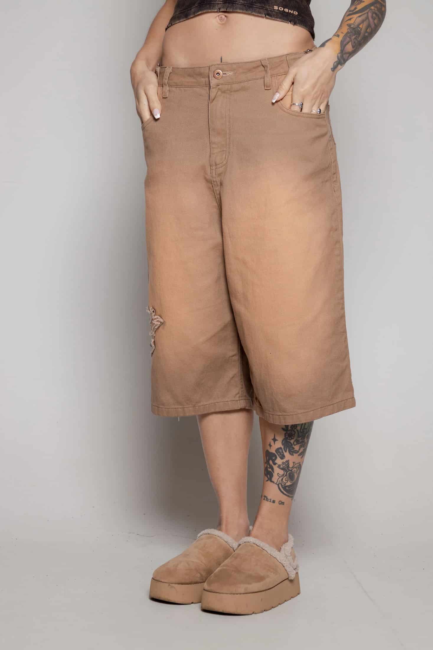 Jorts Dama Courage Sogno-Camel - miniatura 1