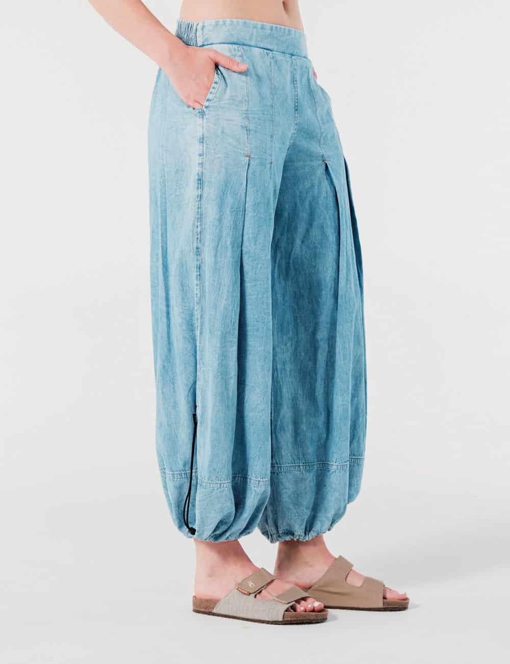 Pantalón Loose Fit Cielo Denim Mujer - miniatura 2