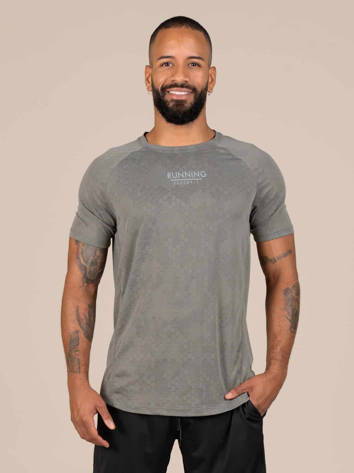 CAMISETA HOMBRE ACTIVE BERLIN GRAY - miniatura 1