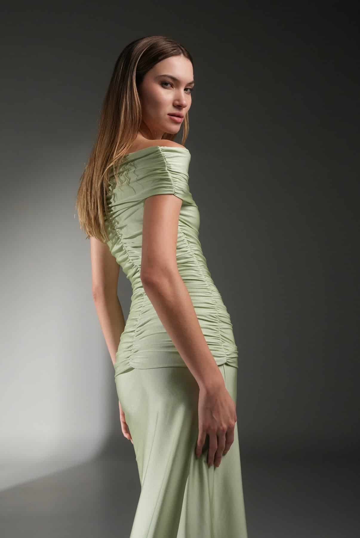 SAGE GAL LONG DRESS - miniatura 1