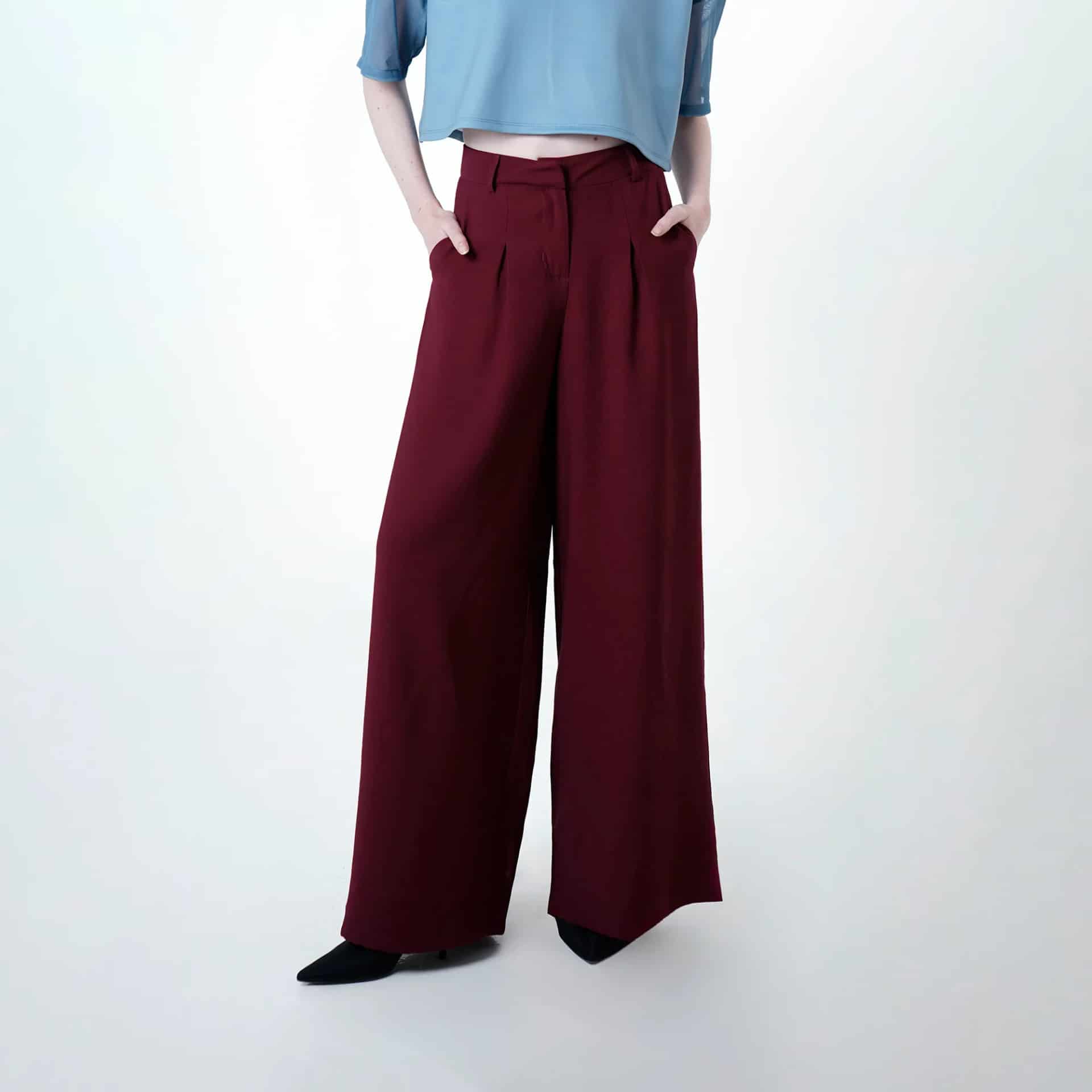 Pantalon Tiro Alto Bota Flare - miniatura 5