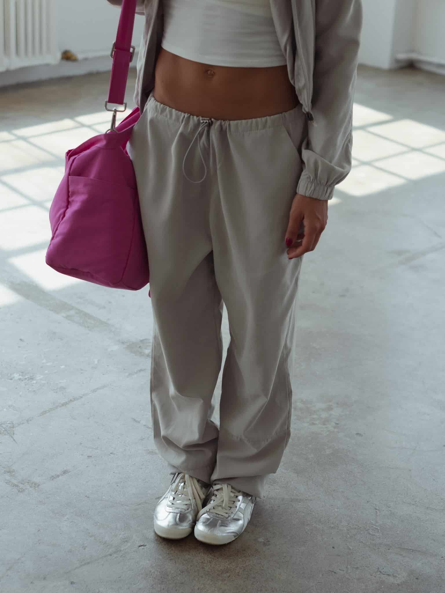 FLOW PANTS - LIGHT GRAY - miniatura 16