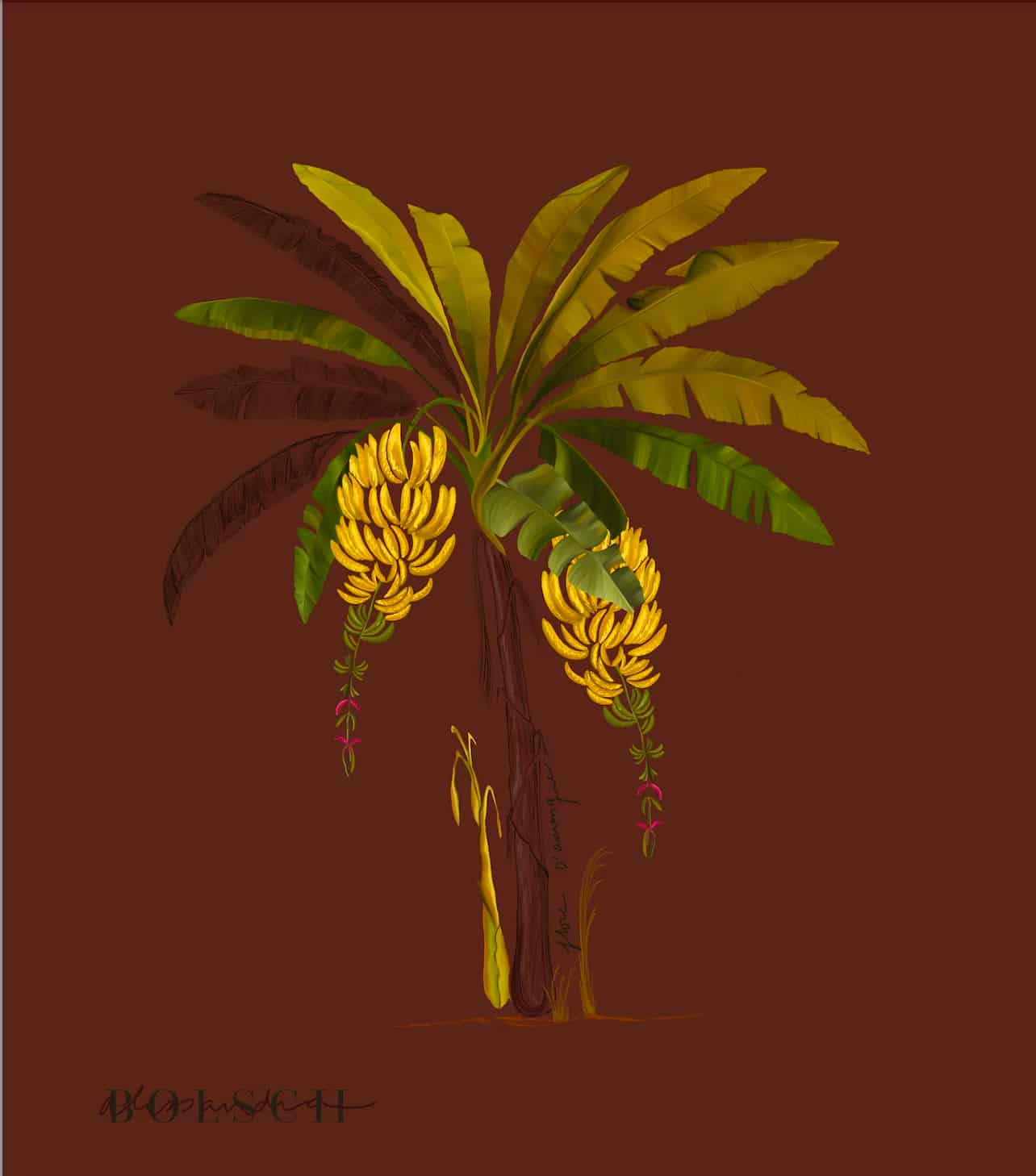 PALM TREE, TERRACOTA - miniatura 2