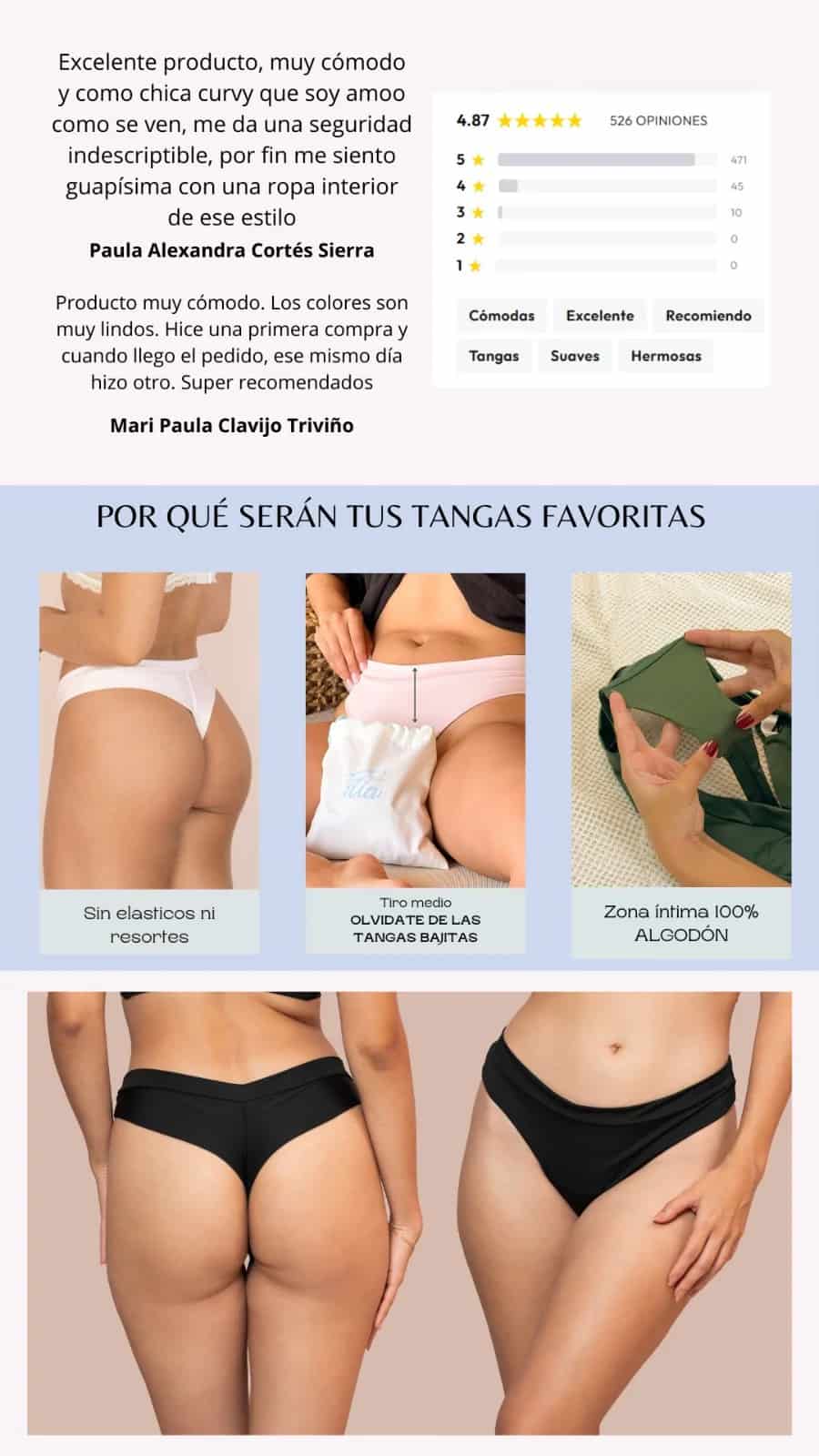 Tanga Vera - sin elásticos ni resortes - miniatura 17