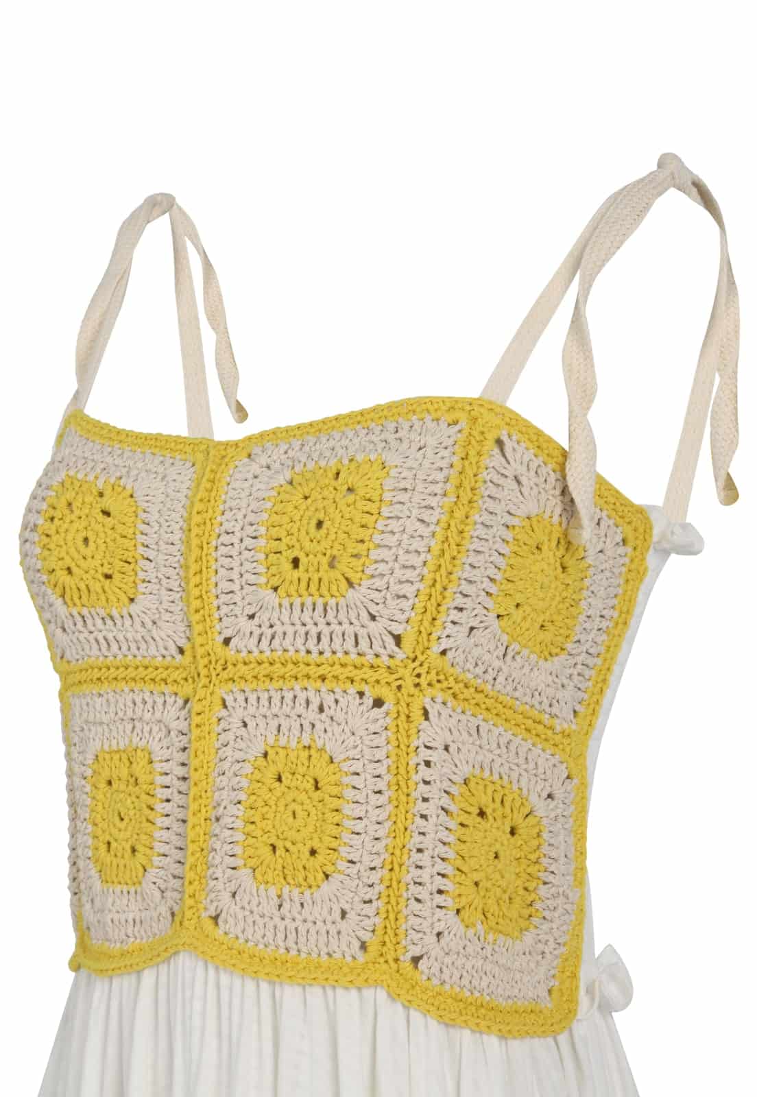 TAVALU ISLAND DRESS HANDMADE CROCHET - miniatura 4