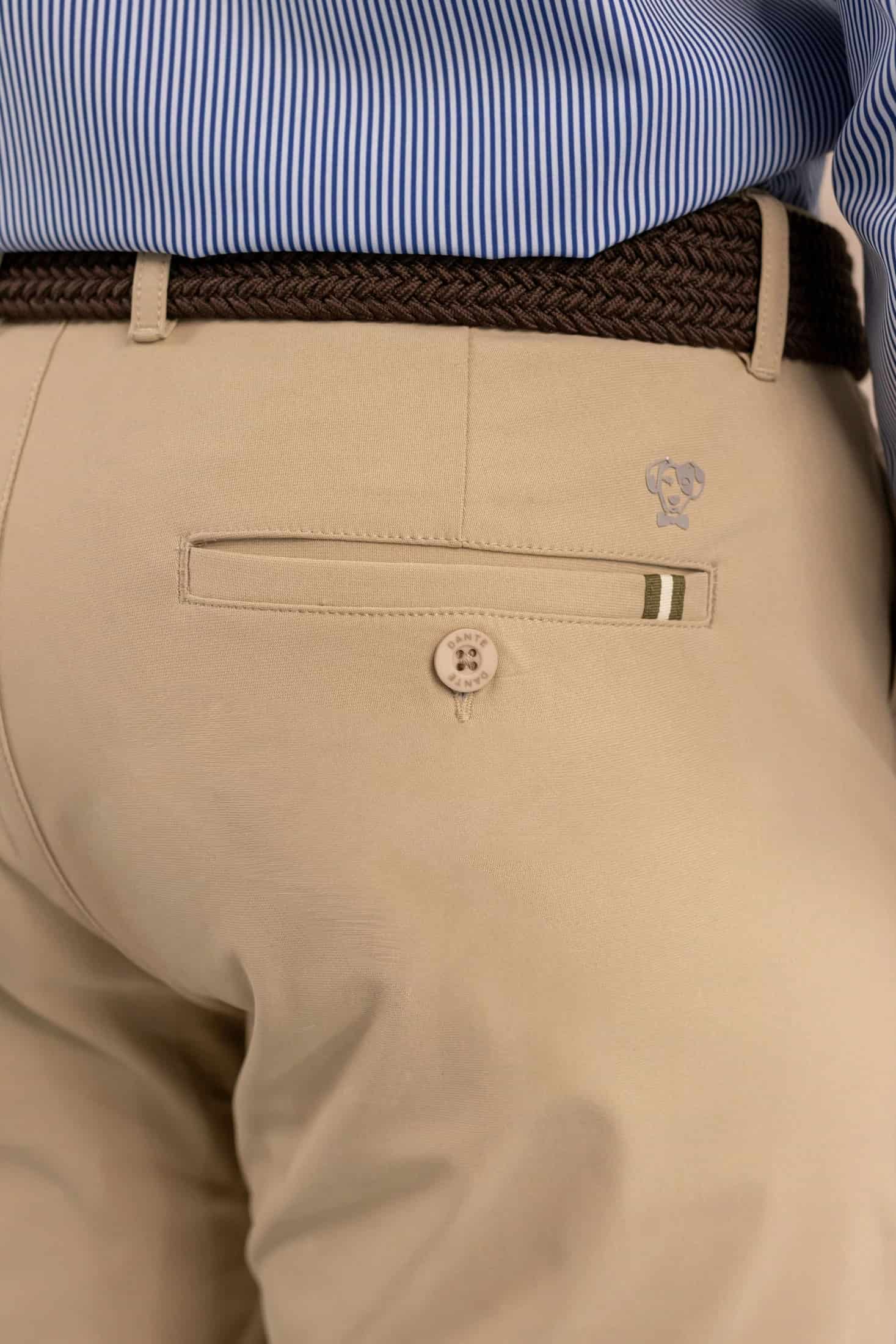 Pantalon Performance Antimanchas Taupe - miniatura 4