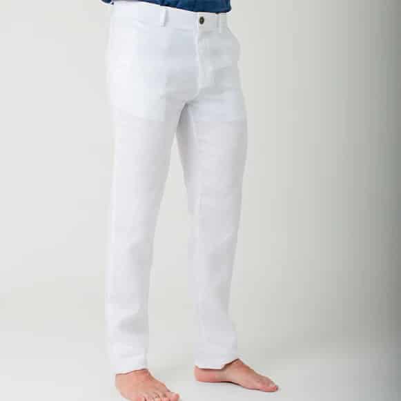 PANTALON 100% LINO - miniatura 11
