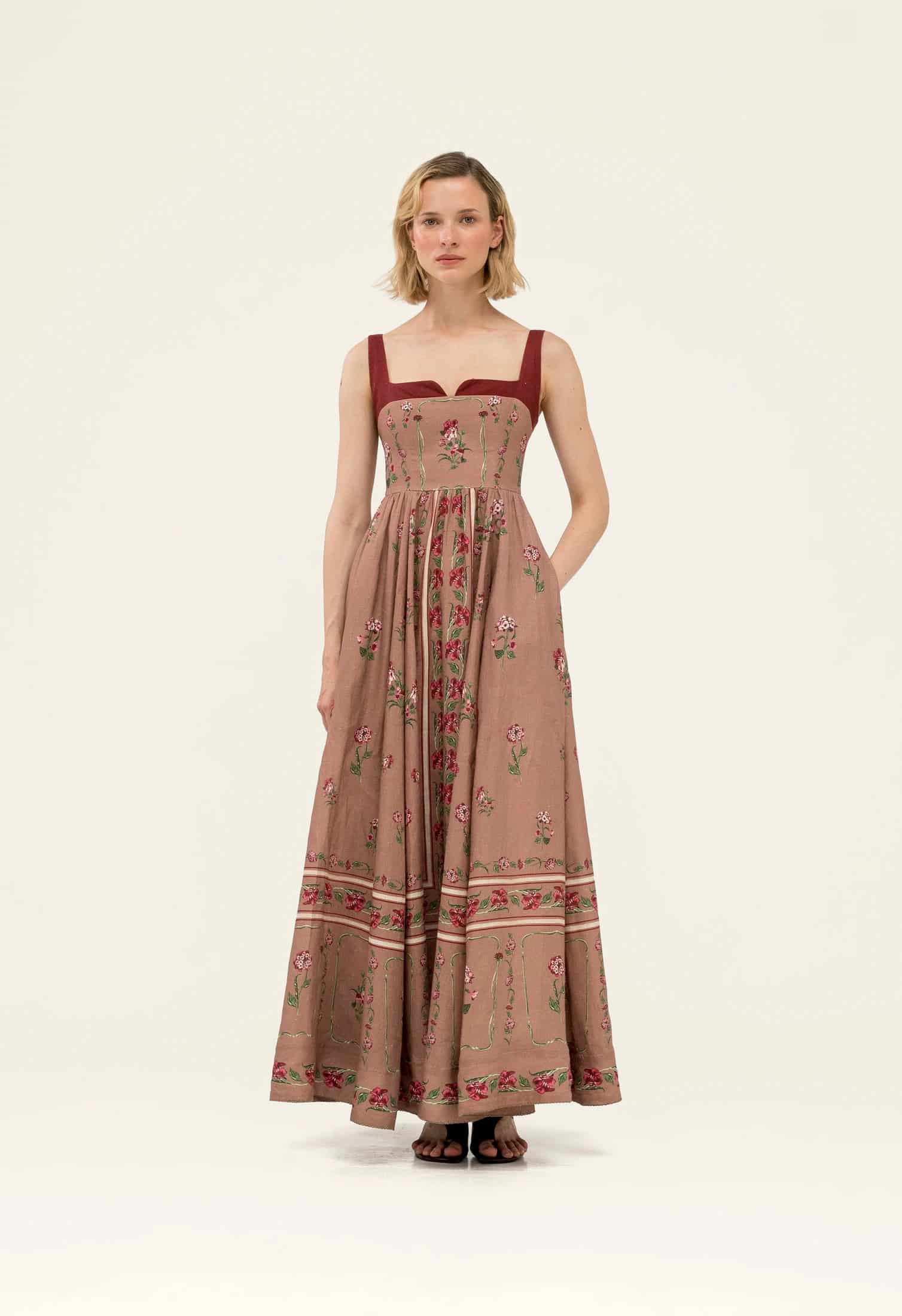 Jaspe Quebrada Maxi Dress - miniatura 1