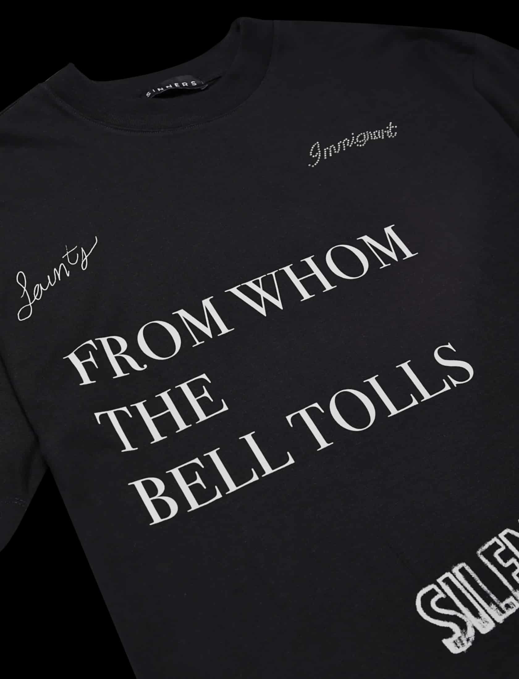 CHAMPAGNE SUPERNOVA BLACK T-SHIRT - miniatura 4