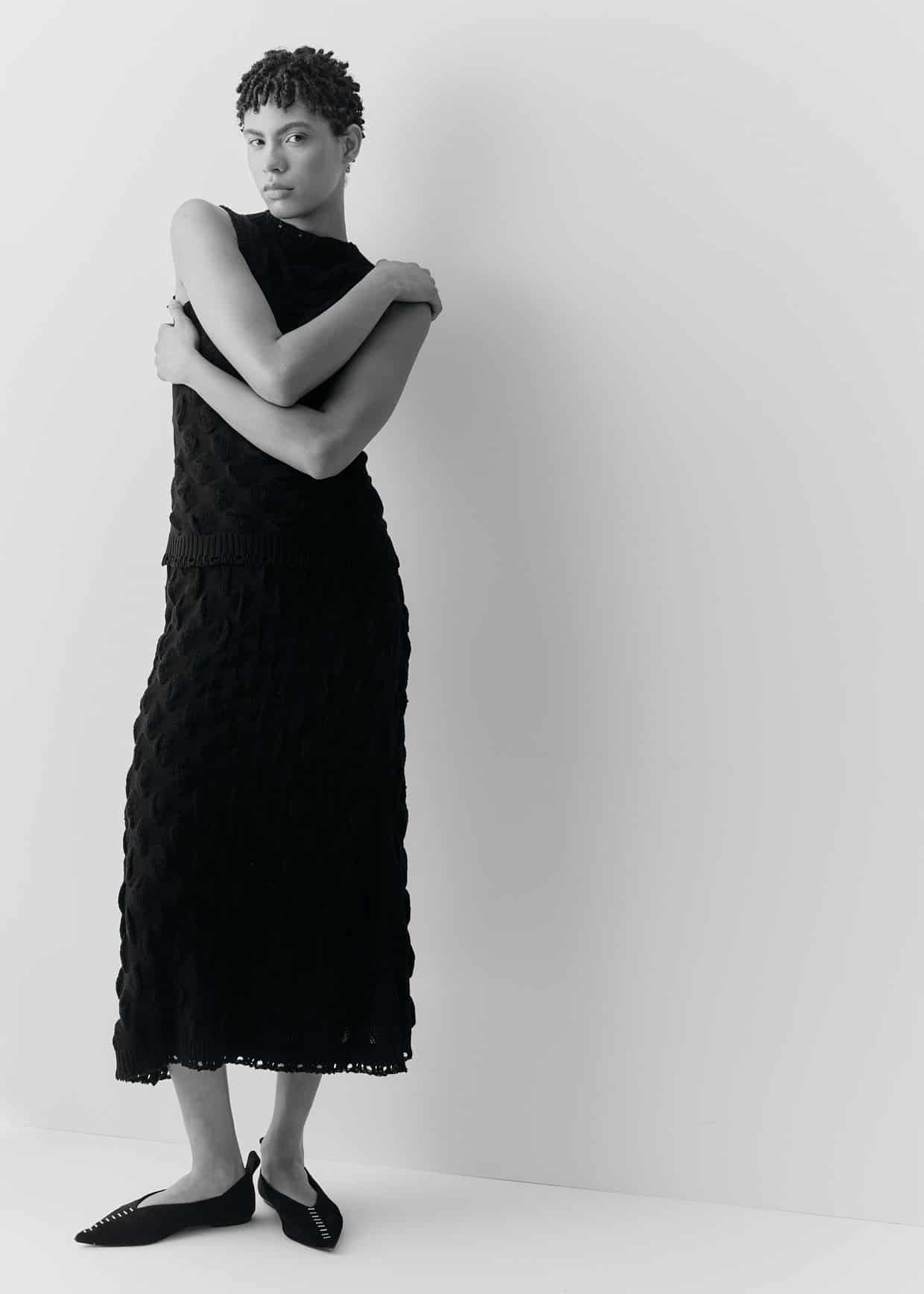 TUNICATA MIDI SKIRT - miniatura 4