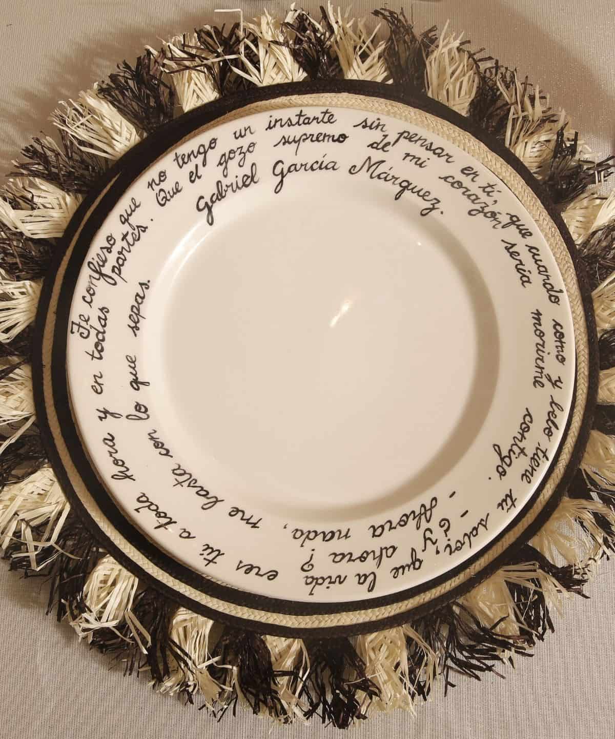 Le Poem Dinner Plate - miniatura 2