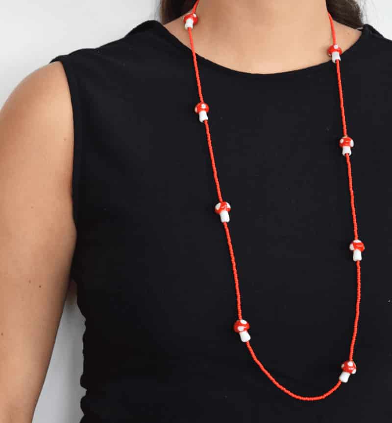 Collar Honguitos Rojos - miniatura 3