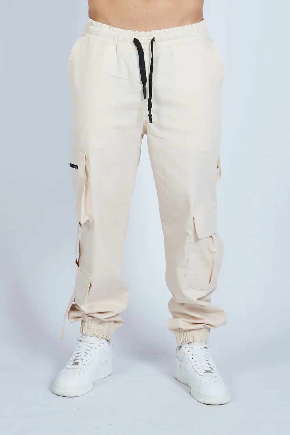 Pantalón jogger 4 cargos cierre y charretera bota resortada  | Drop 03 | - miniatura 1