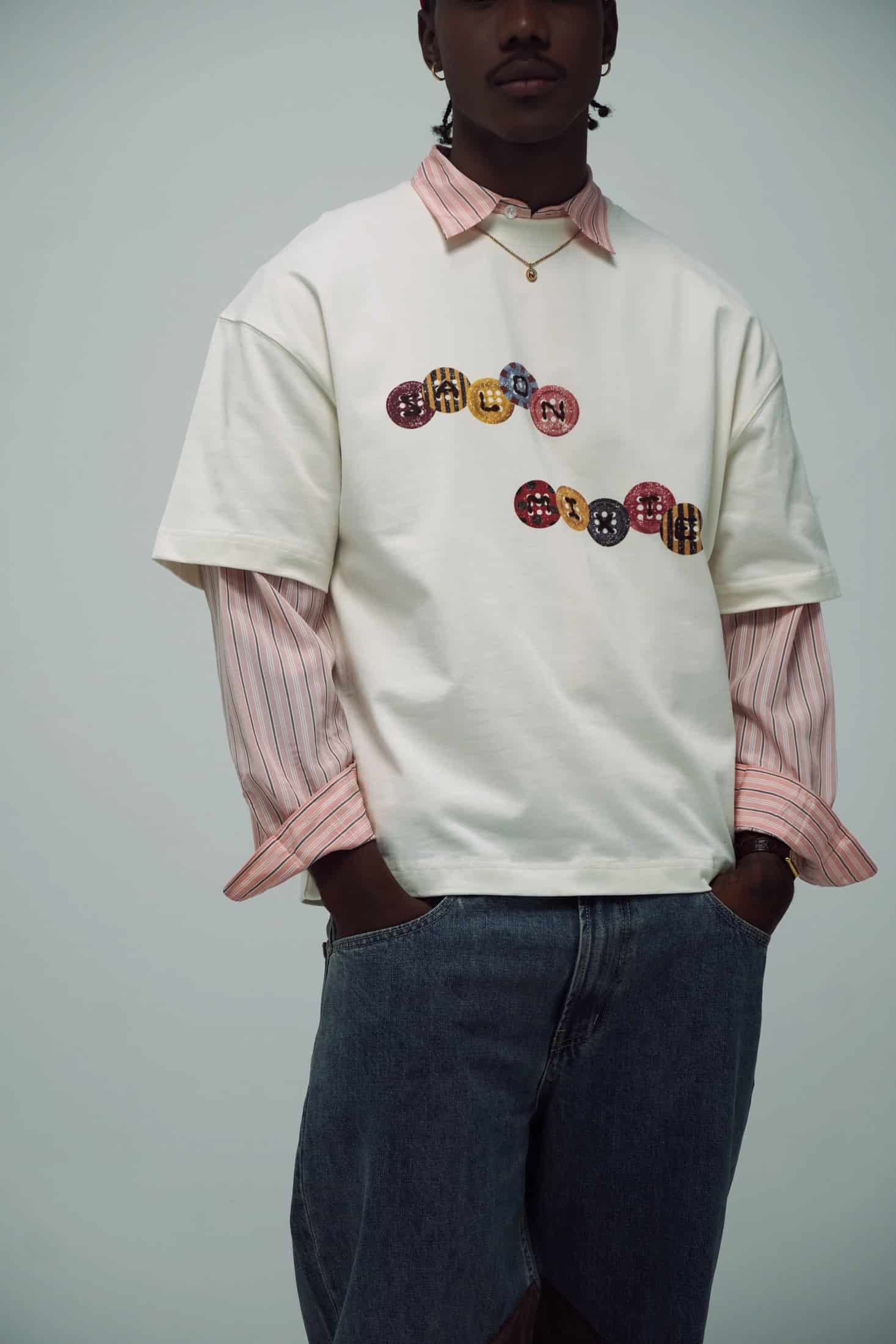 Camiseta Botones - miniatura 4