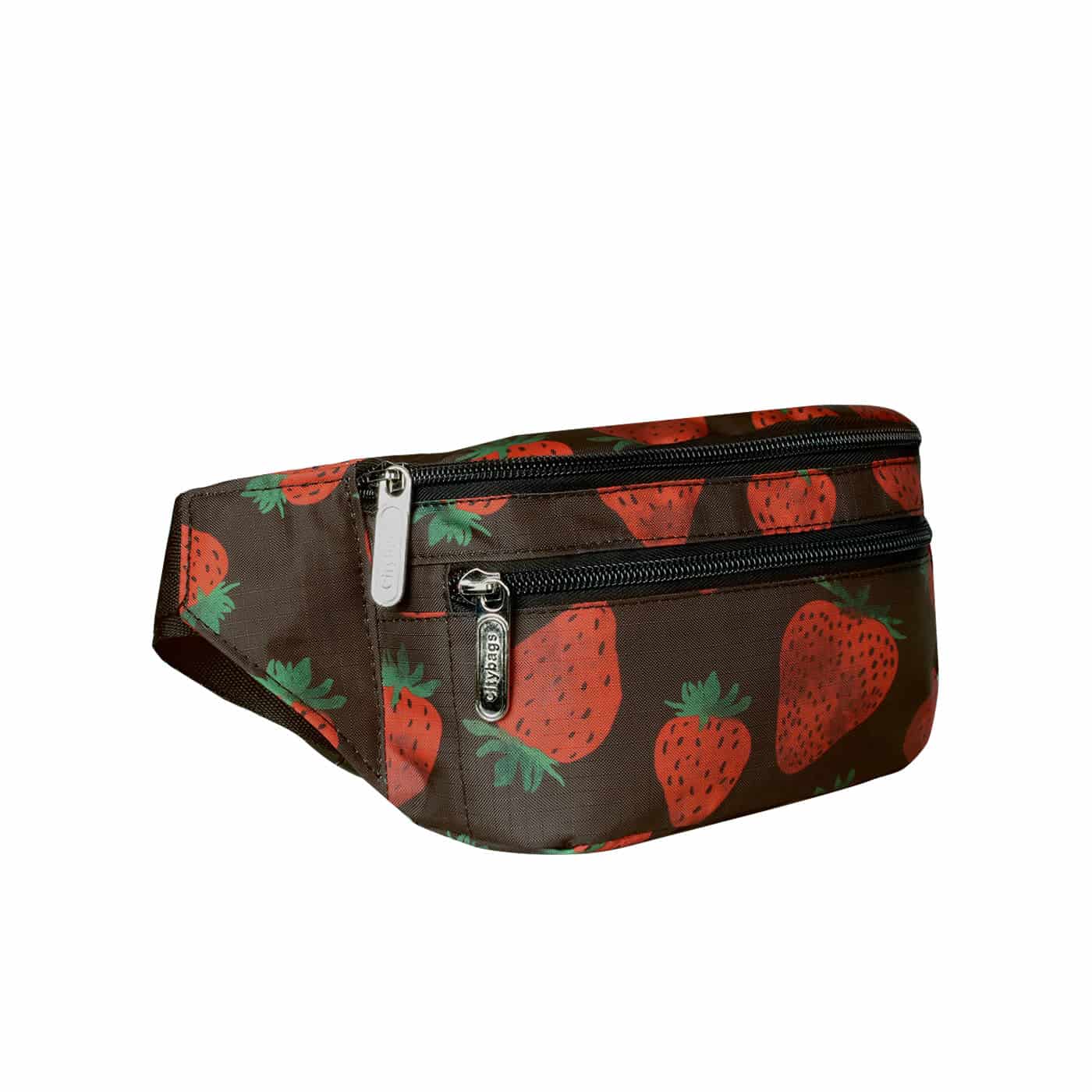 Canguro Plegable ULTRA Estampado Fresas Citybags Multicolor - miniatura 1