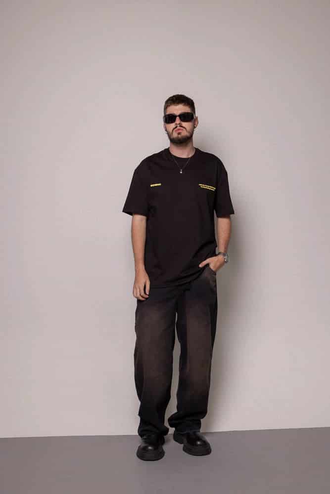 Camiseta Urban Attitude 87/27-Negra - miniatura 3