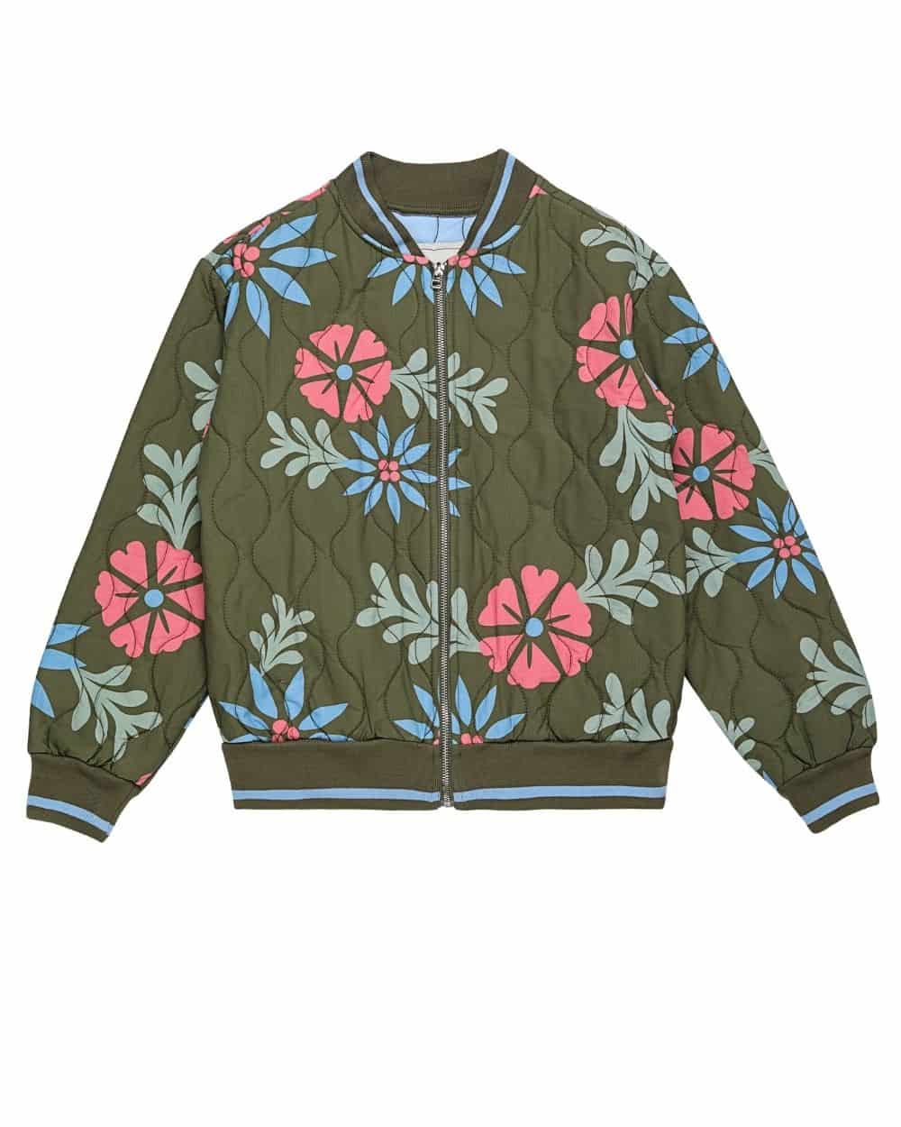 FLORAL QUILTED JACKET - miniatura 3