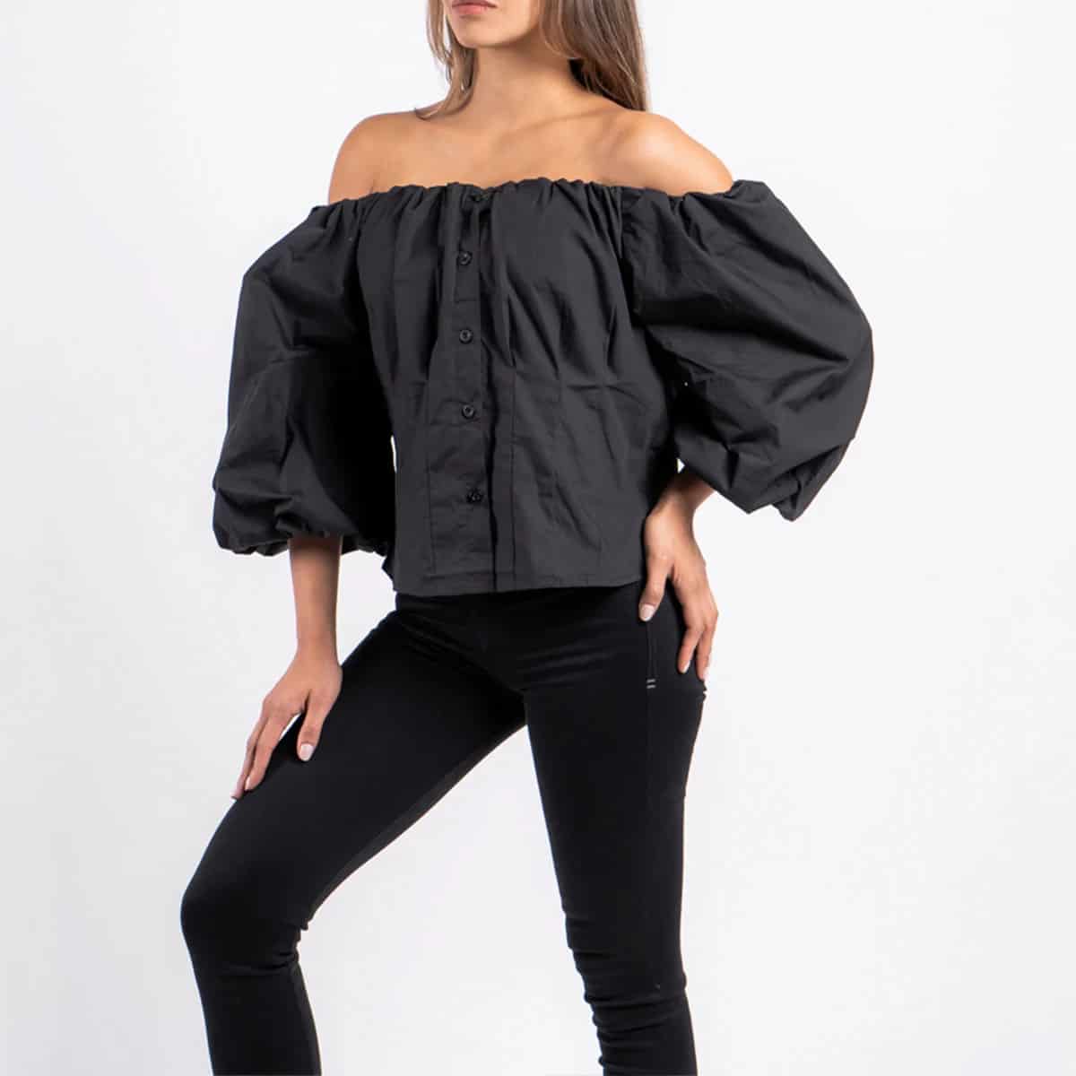 Blusa Cuello Bandeja Knz Lore - miniatura 5